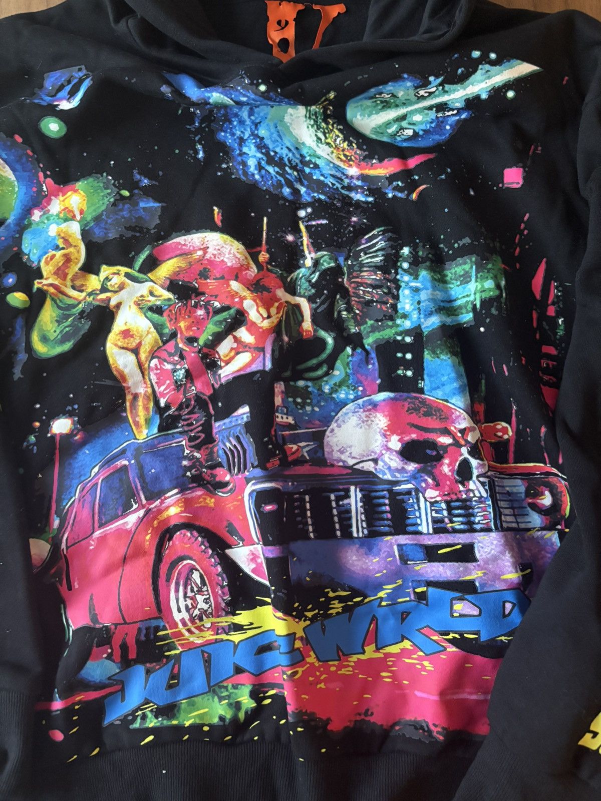 999 Club × Vlone Juice Wlrd x Vlone Cosmic Hoodie Size US XL / EU 56 / 4 - 2 Thumbnail