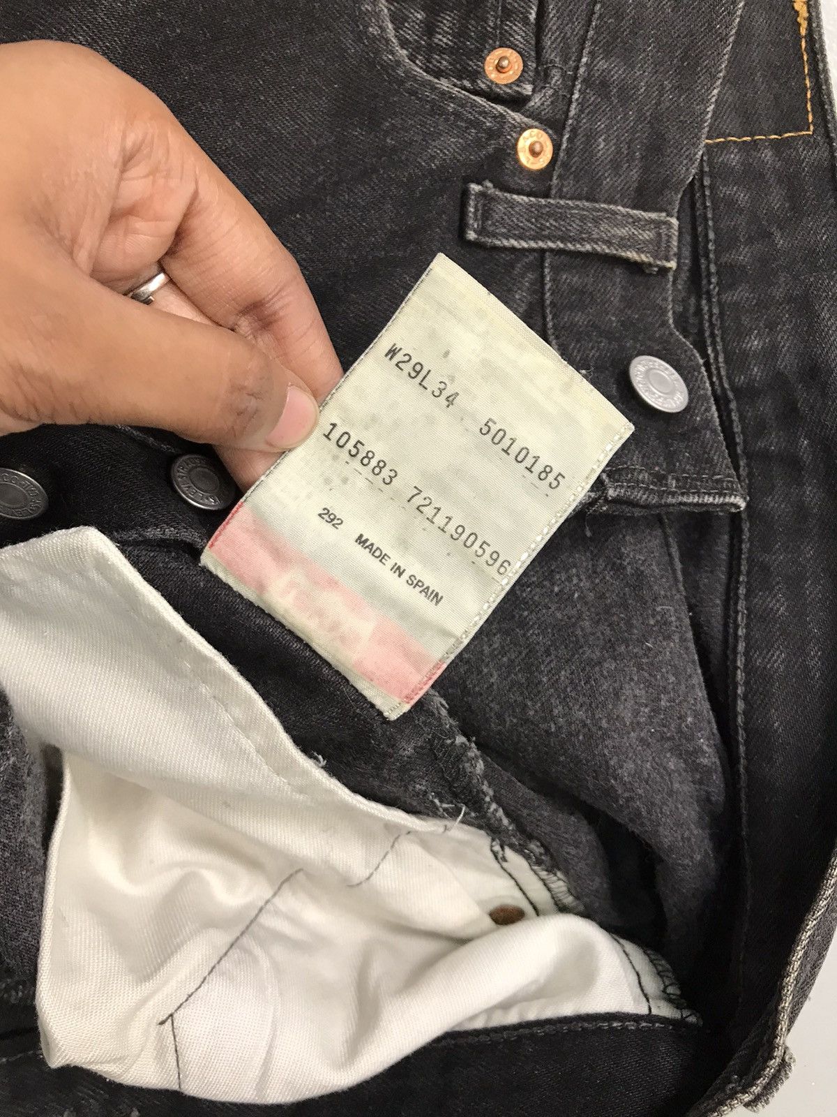 Levi's Vintage Levi’s 501 denim Size US 28 / EU 44 - 8 Thumbnail
