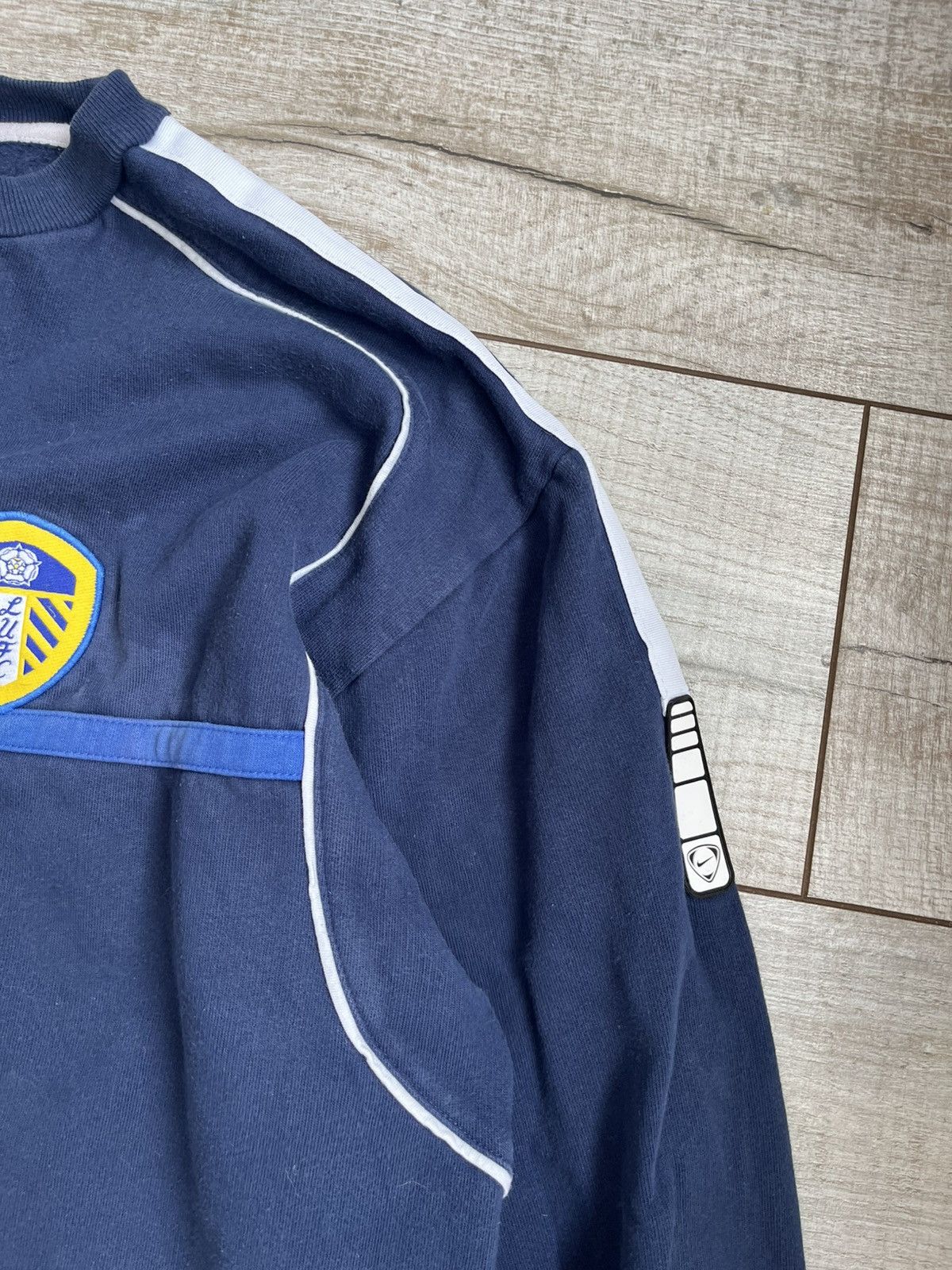 Nike × Vintage Vintage sweatshirt Nike Fc Leeds United Size US L / EU 52-54 / 3 - 4 Thumbnail