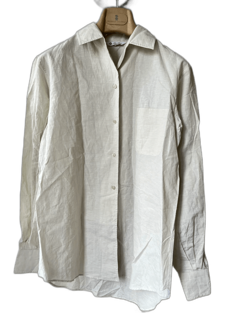 Loro Piana Loro Piana Linen Cotton Casual Shirt- Size US M / EU 48-50 / 2 - 1 Thumbnail