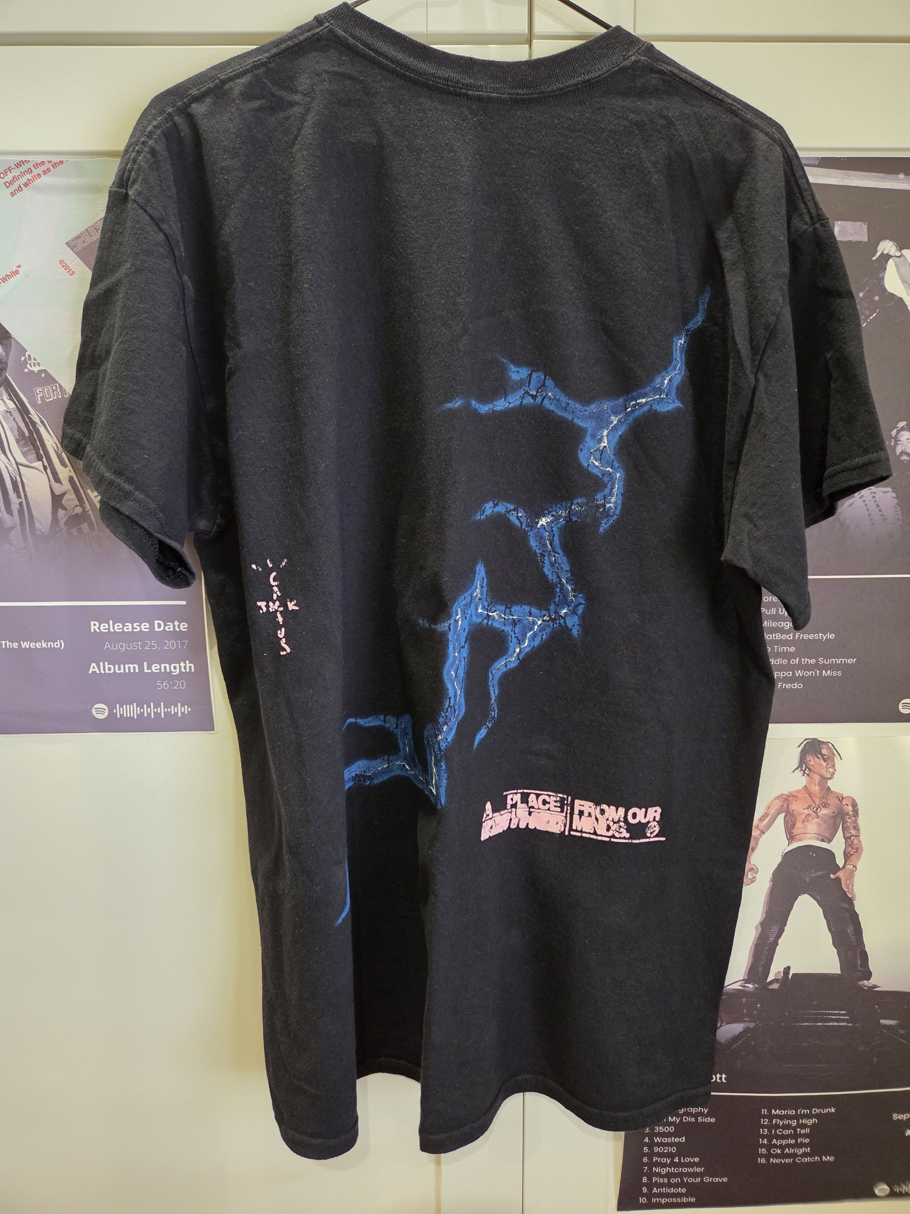 Fragment Design × Jordan Brand × Travis Scott Travis Scott x Fragment Danger Cactus Jack tee shirt Size US M / EU 48-50 / 2 - 11 Thumbnail