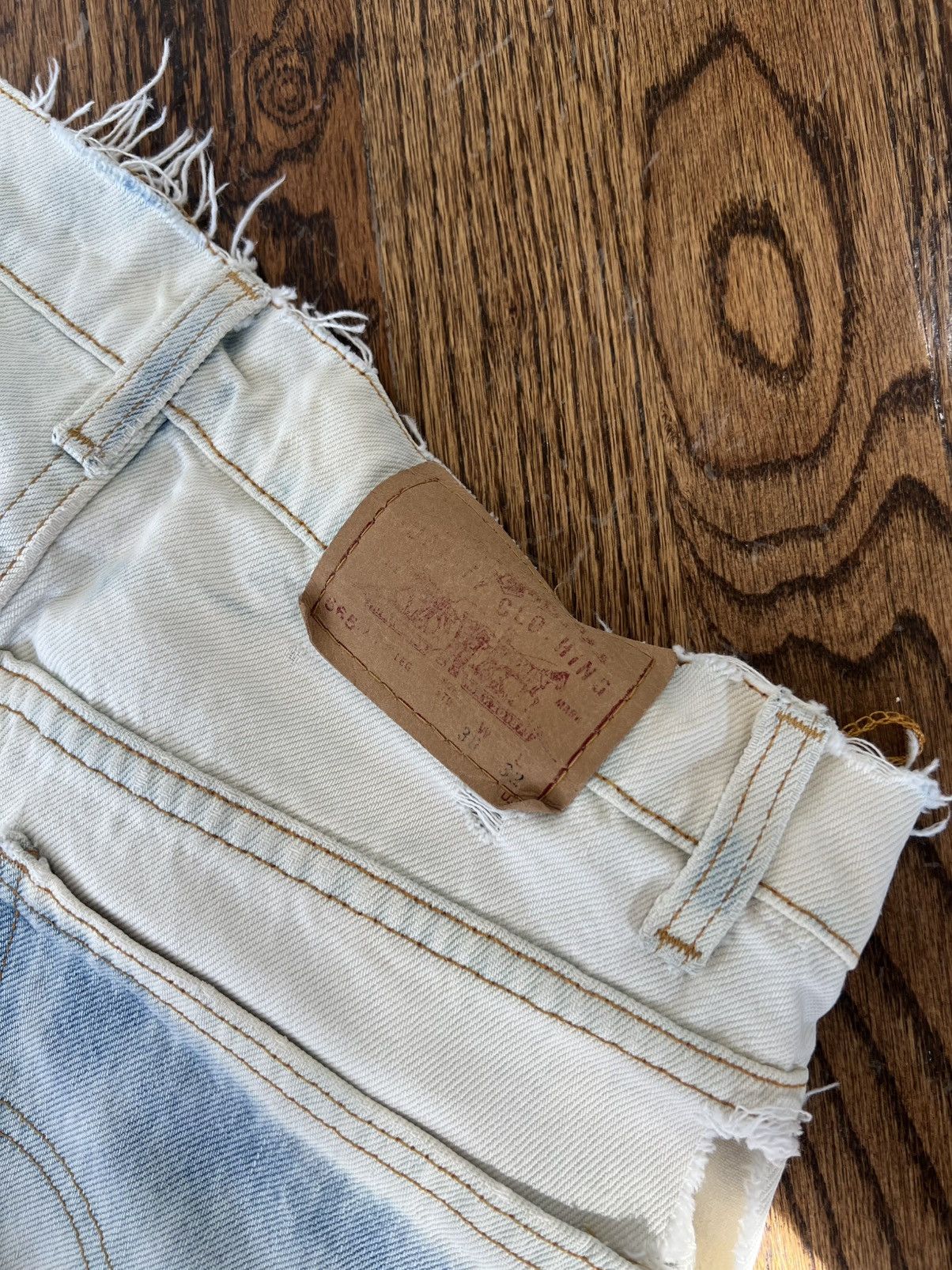Levi's × Vintage 🔥Vintage 70s Acid Wash Orange Tab Levi’s Travis Scott Size US 30 / EU 46 - 9 Thumbnail