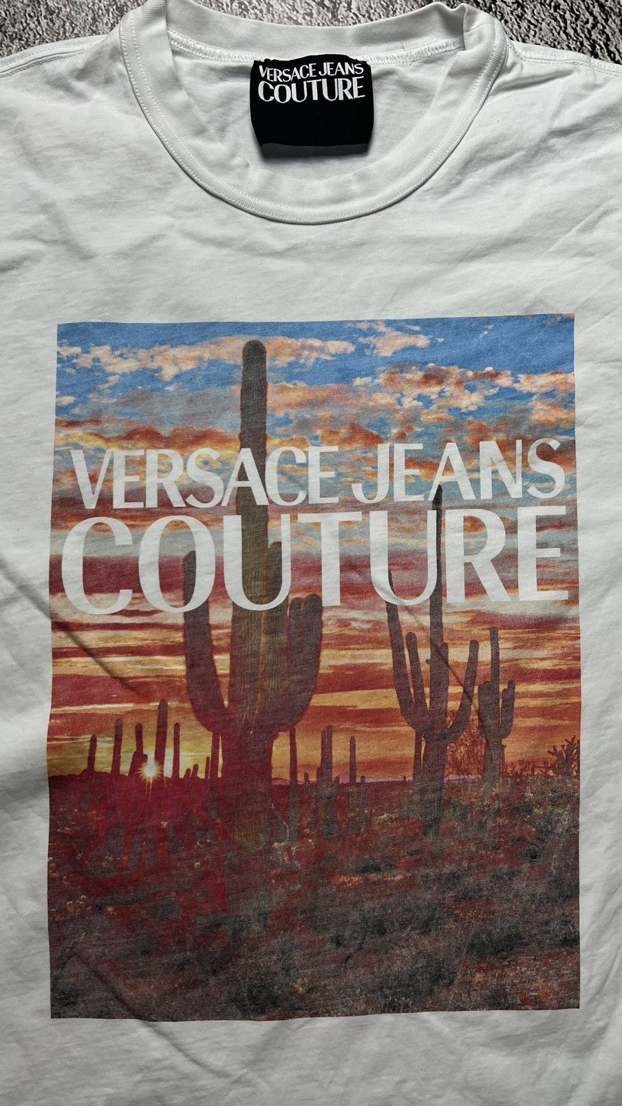 Versace Jeans Couture Vesace jeans couture big logo t shirt Size US XL / EU 56 / 4 - 3 Thumbnail