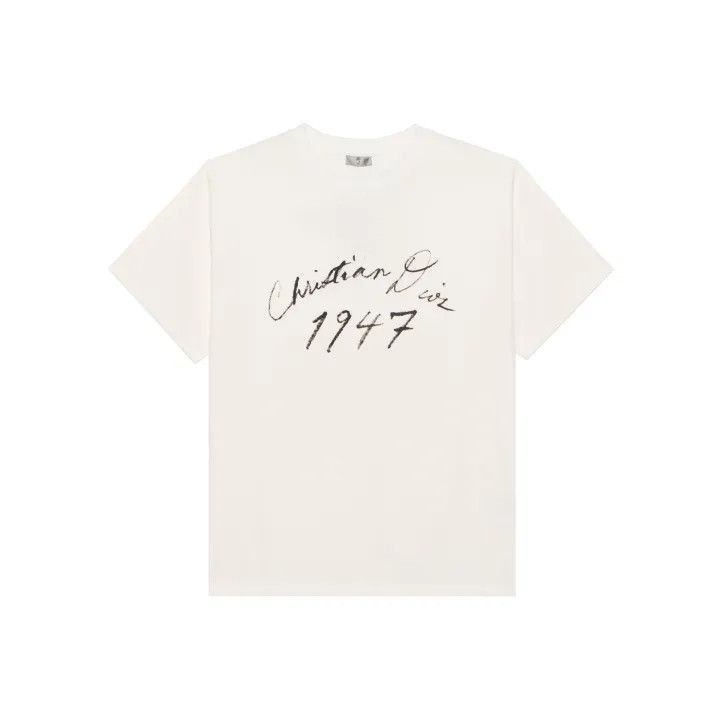 Dior Dior Dior Letter Print Relaxed T-Shirt for Men 0079-2507 Size US L / EU 52-54 / 3 - 1 Thumbnail