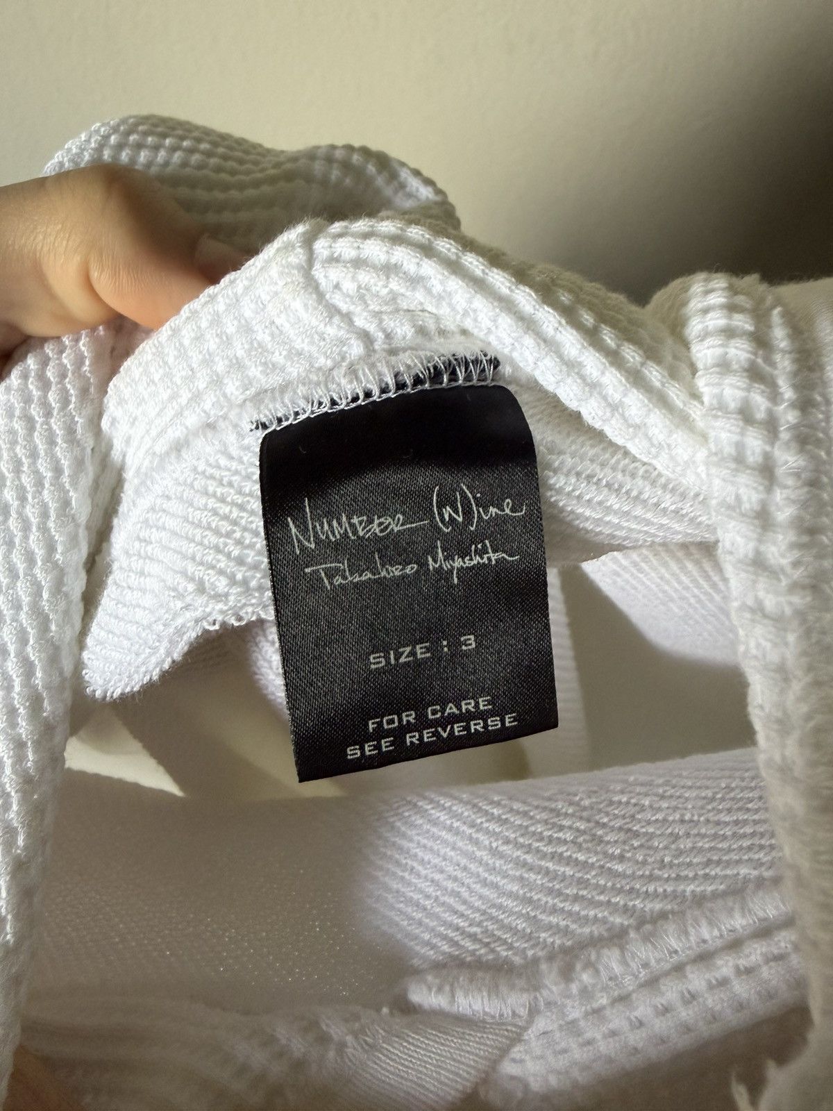 Number (N)ine SS04 Number (N)ine White Double Skull Hoodie Size US L / EU 52-54 / 3 - 4 Thumbnail