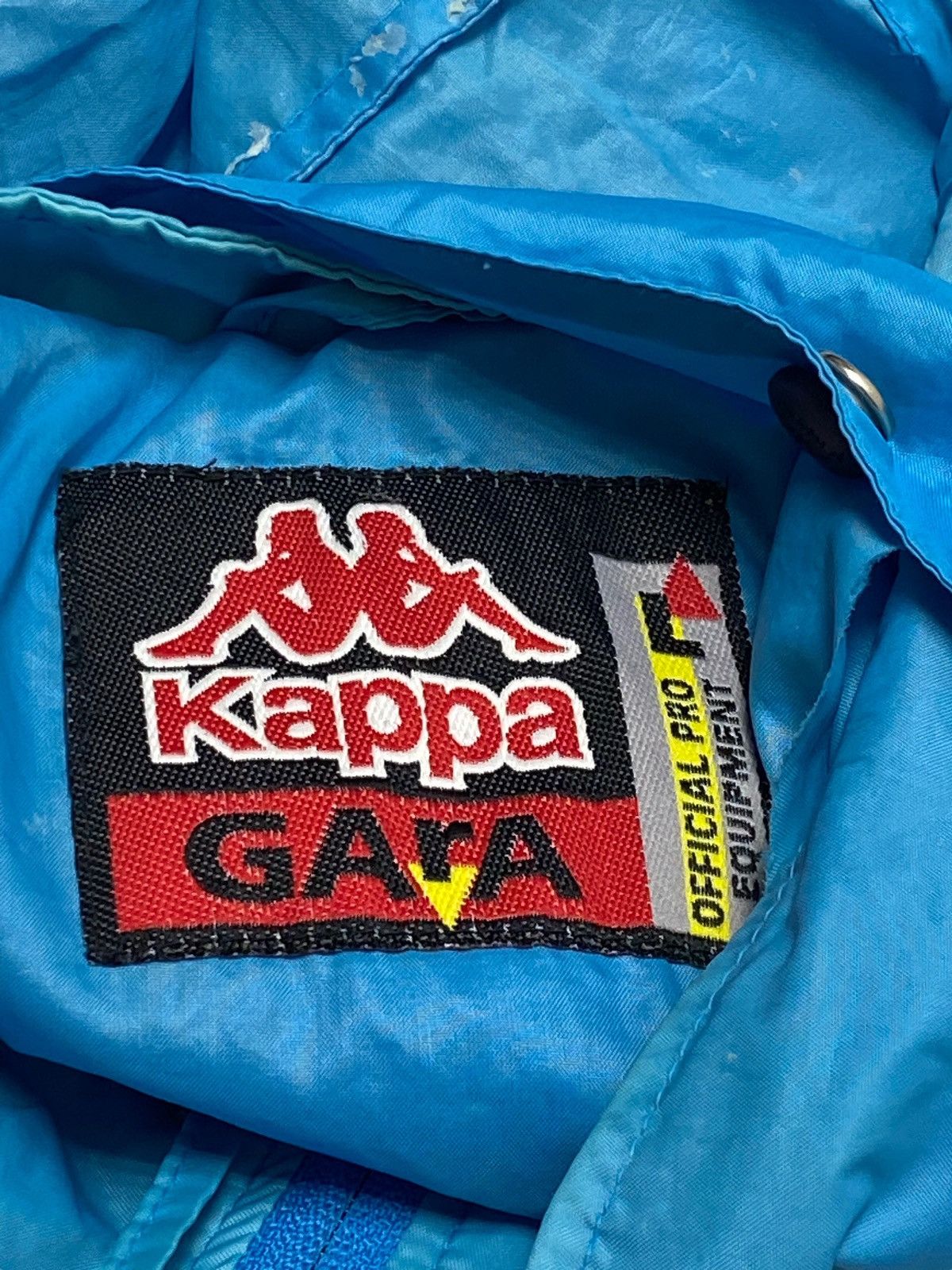 Kappa RARE! 90s Vintage KAPPA MANCHESTER CITY Windbreaker Hooded Size US XL / EU 56 / 4 - 7 Thumbnail