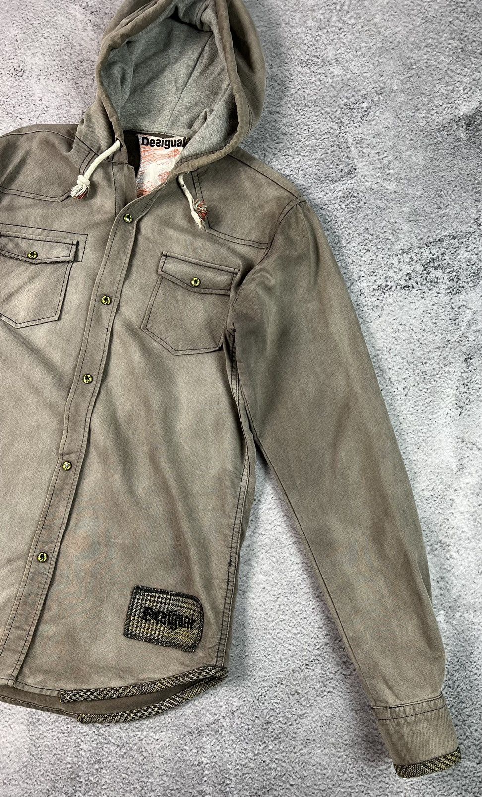 Desigual Desigual hooded overshirt Size US M / EU 48-50 / 2 - 4 Thumbnail
