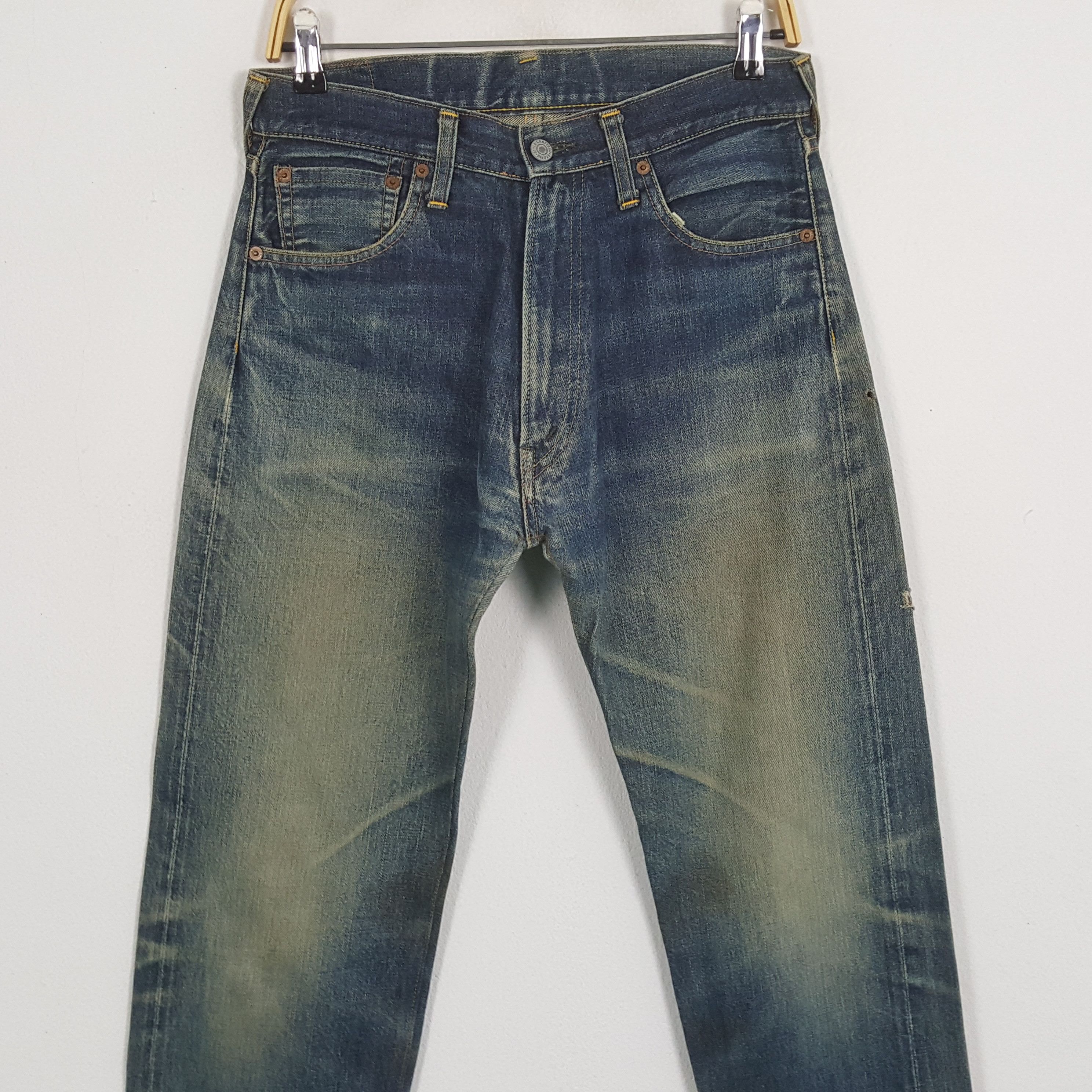 Evisu × Japanese Brand × Vintage Vintage EVIS Japanese Brand Daicock Custom Style Jeans Size US 29 - 5 Thumbnail