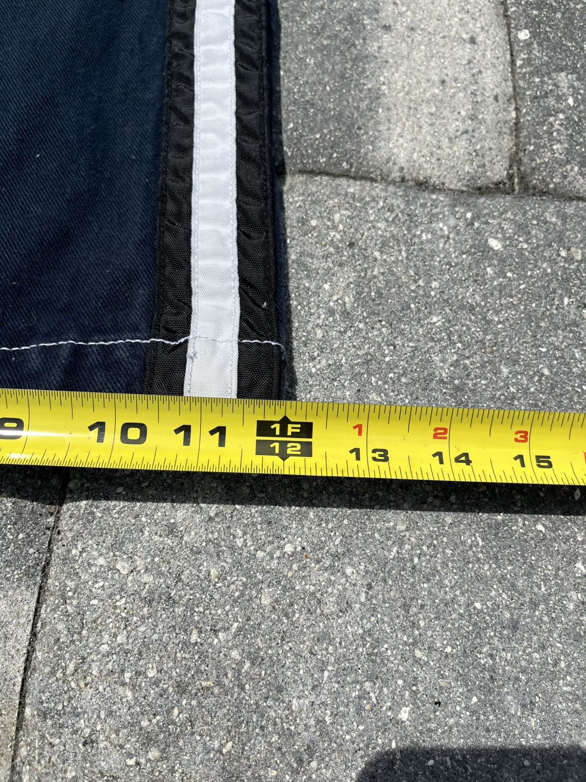 JNCO × Vintage Vintage Y2K Skater Striped Kik Wear Baggy Jeans Size US 34 / EU 50 - 8 Thumbnail