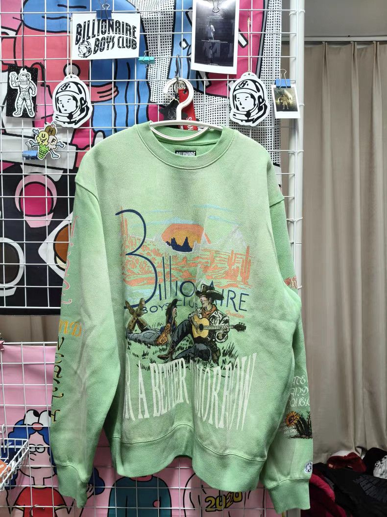 Billionaire Boys Club Billionaire Boys Club Crew Neck Sweatshirt Size US L / EU 52-54 / 3 - 1 Thumbnail