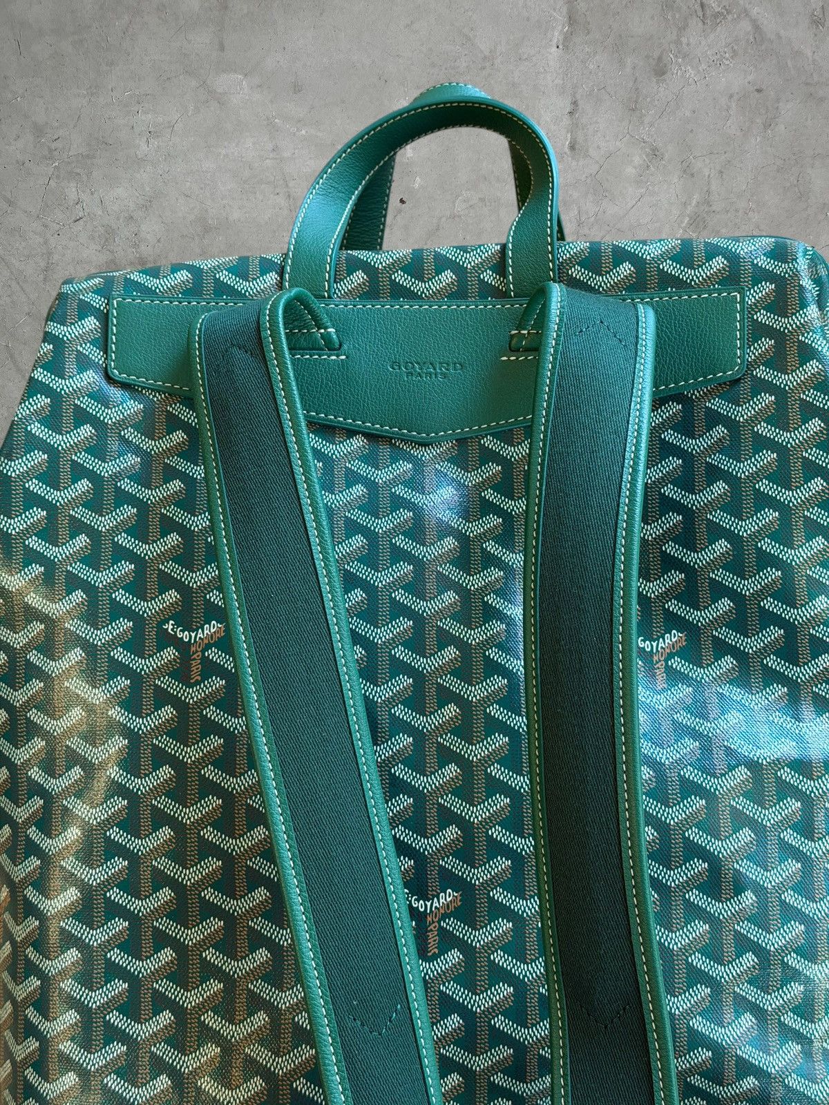 Goyard Goyard Green Cisalpin Backpack Size ONE SIZE - 8 Thumbnail