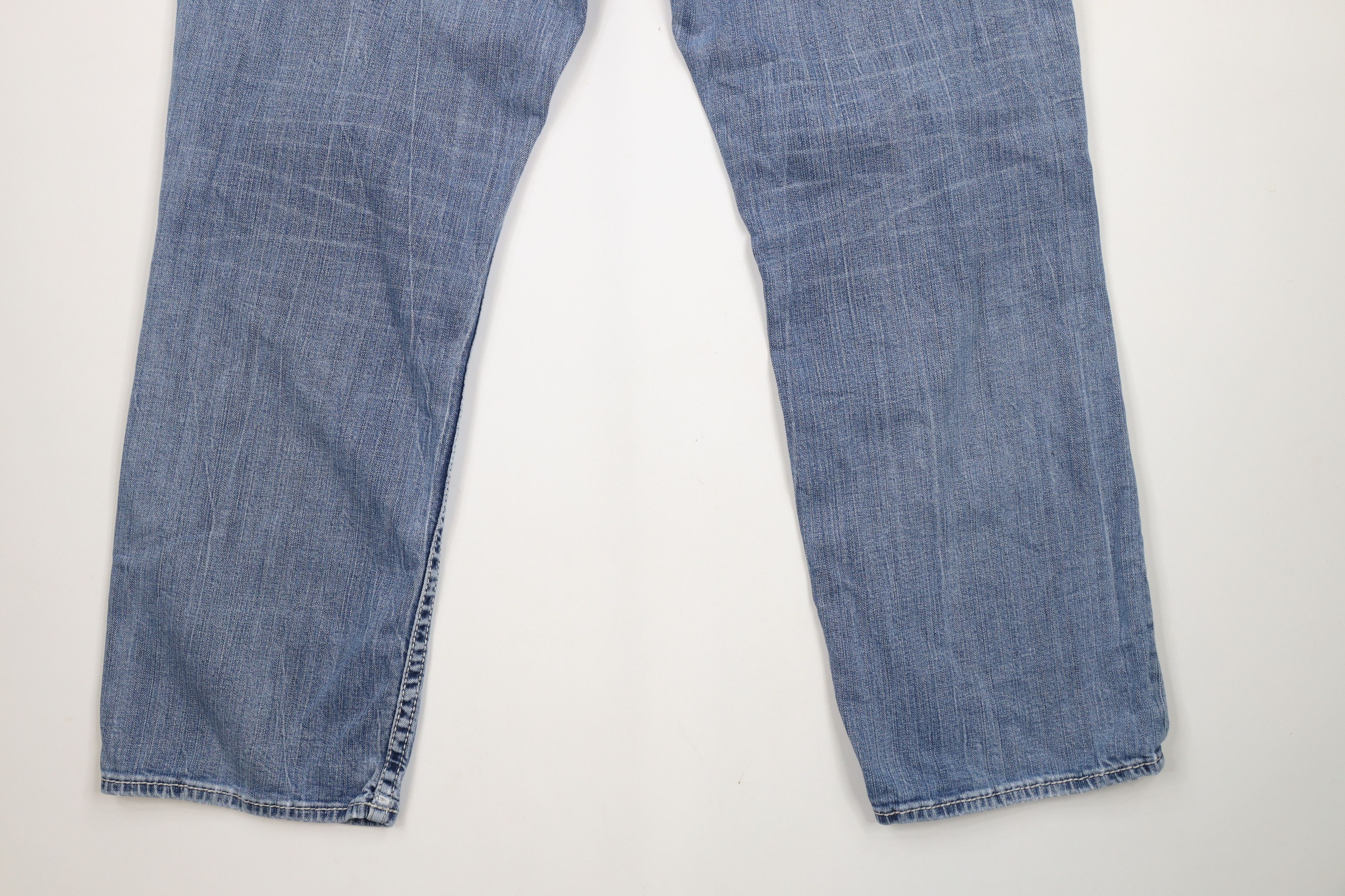 Vintage Buckle BKE Thick Stitch Tyler Straight Leg Denim Jeans Blue Size US 36 / EU 52 - 15 Thumbnail