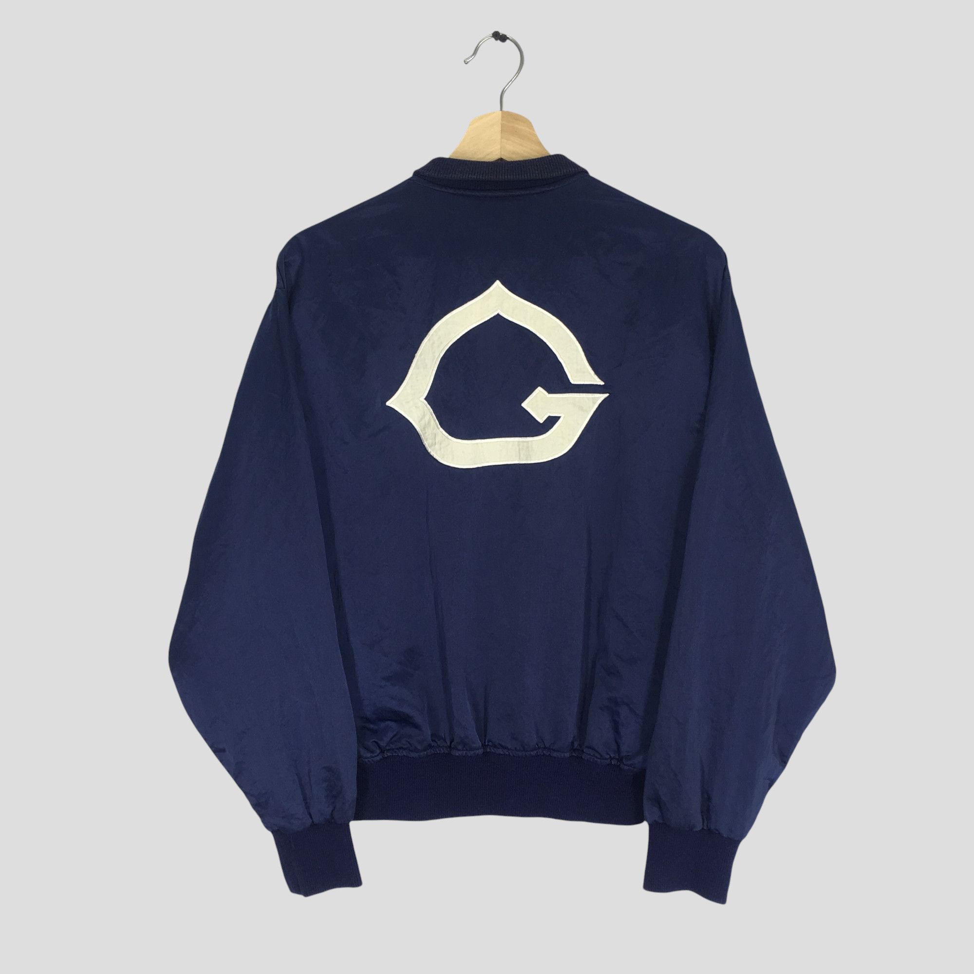 Hysteric Glamour Hysteric Glamour Japan Satin Blue Varsity Jacket Streetwear Size US M / EU 48-50 / 2 - 3 Thumbnail