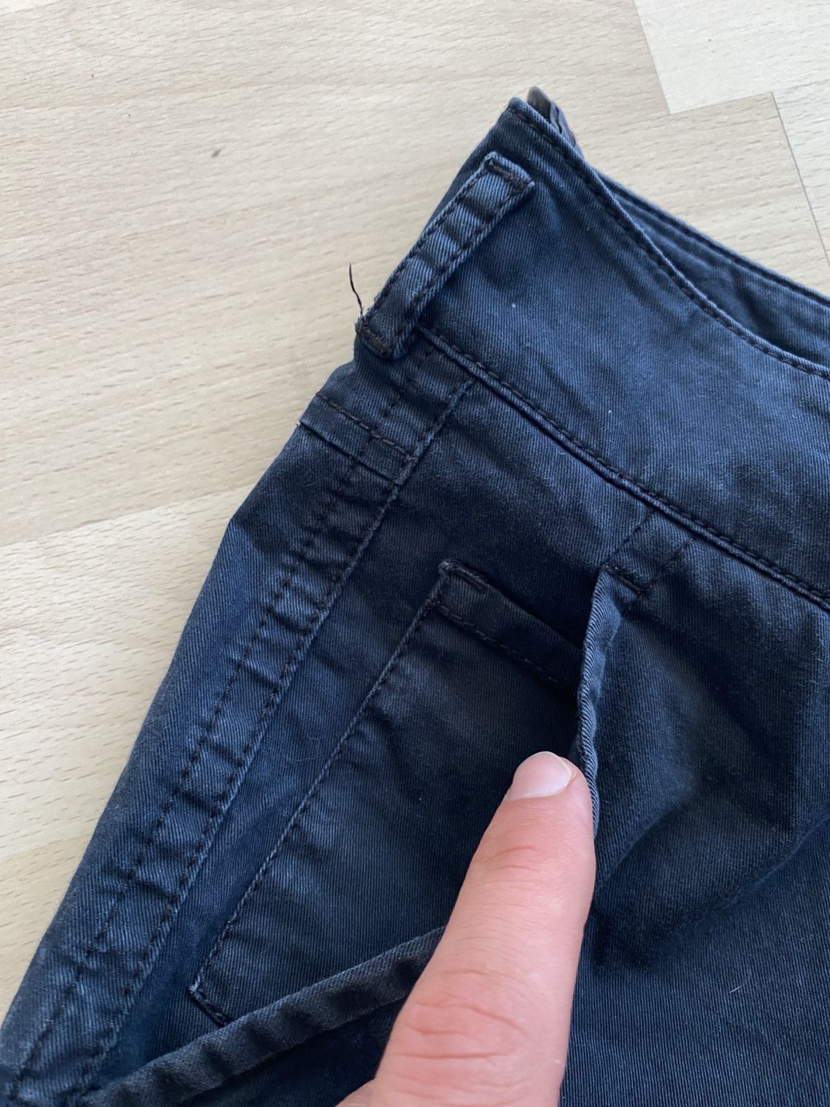 Prada Prada Vintage Black Tab Shorts Size US 31 - 6 Thumbnail