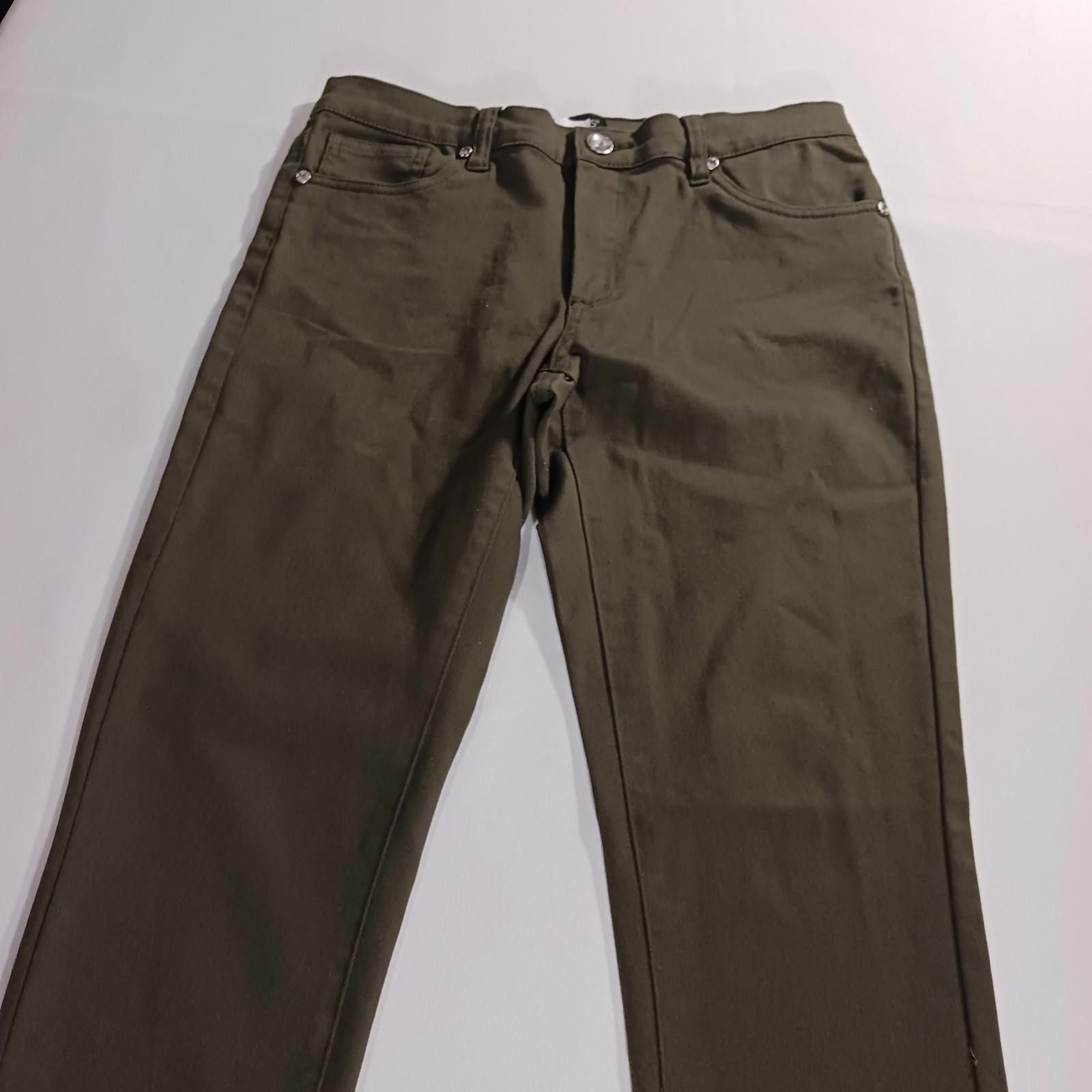 Venus Venus Mid-Rise Women's Green Stretch Leggings Pants Size 10 Size 32" / US 10 / IT 46 - 12 Thumbnail