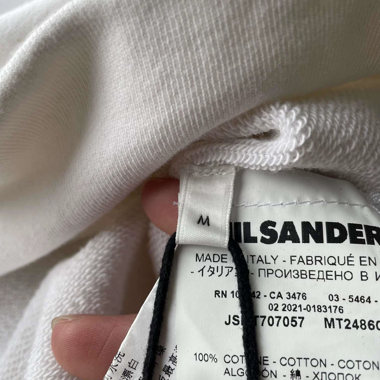 Jil Sander Jil Sander Embroidered Signature Photo Sweatshirt M 98N Size US M / EU 48-50 / 2 - 6 Thumbnail