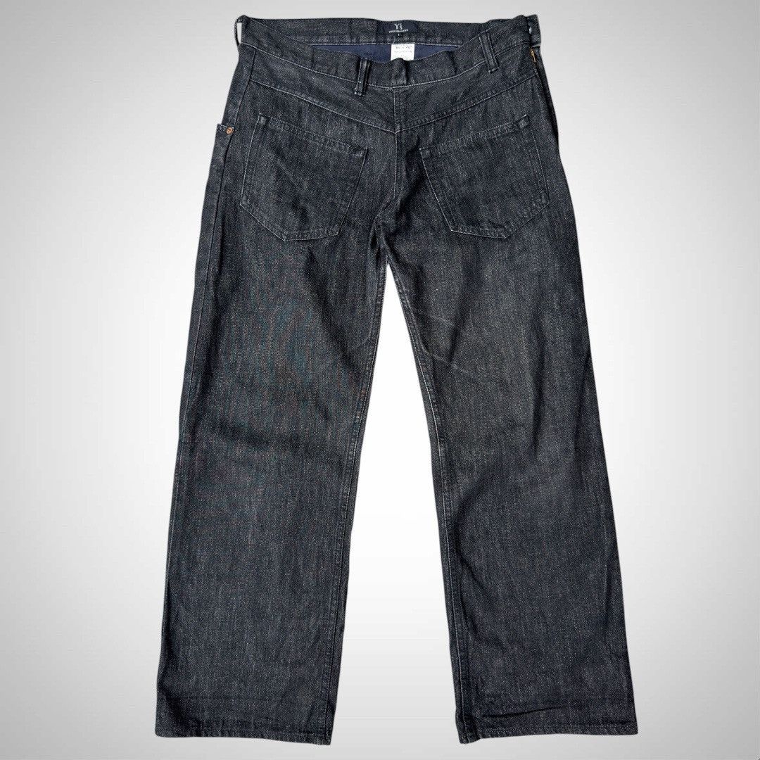 Yohji Yamamoto Y’s by Yohji Yamamoto Asymmetrical Sideways Denim Size US 34 / EU 50 - 1 Thumbnail