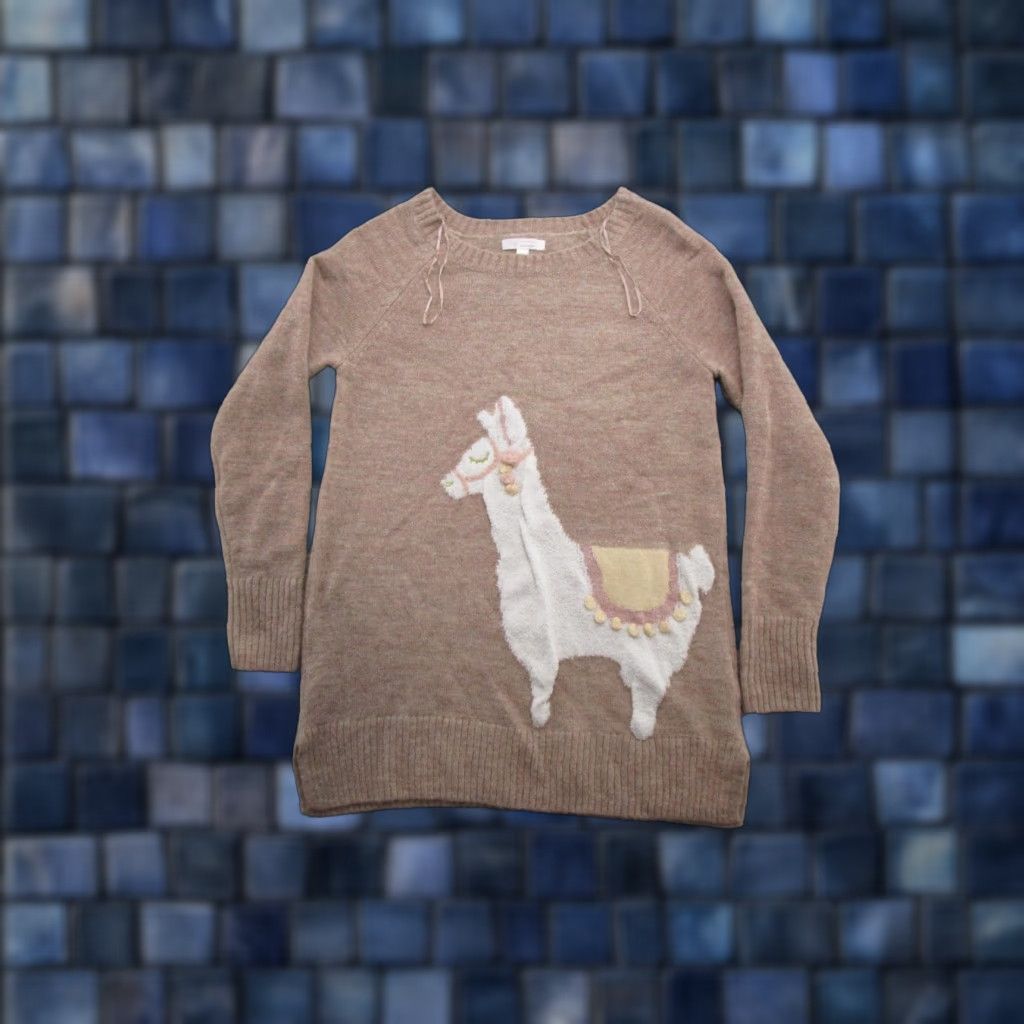 Lauren Conrad Lauren Conrad Llama Knit Pullover Beige Sweater Soft Women's Size S Size S / US 4 / IT 40 - 1 Thumbnail