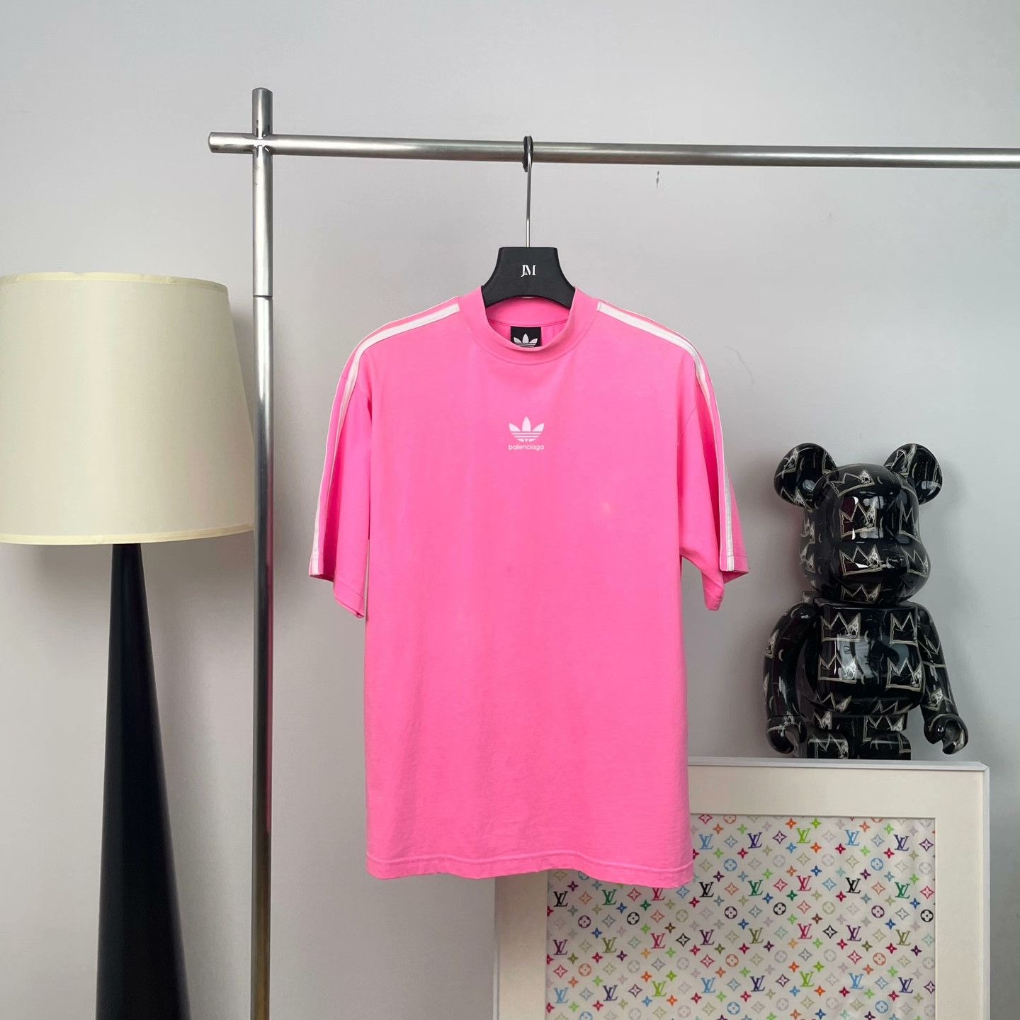 Balenciaga Balenciaga Collab Striped T-Shirt xs Men Size US XS / EU 42 / 0 - 1 Thumbnail