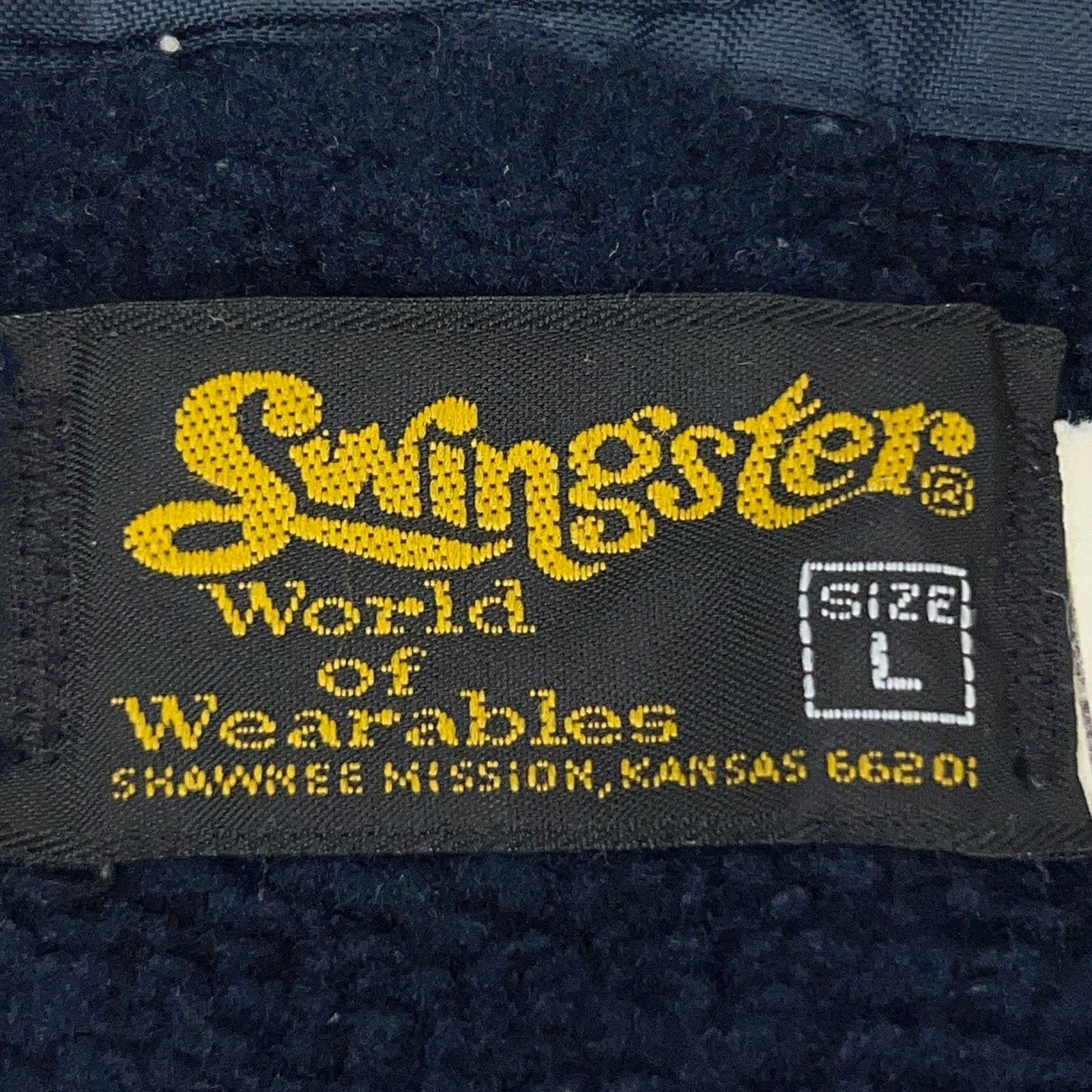 Swingster Vintage 70s UAW Local 588 Jacket Blue United Auto Workers L Size US L / EU 52-54 / 3 - 14 Thumbnail