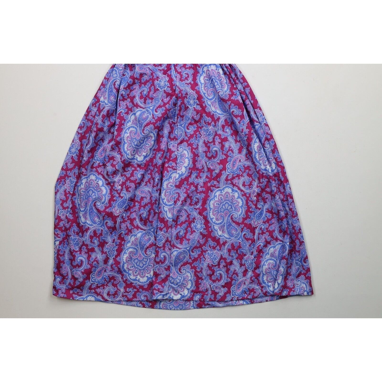 Vintage Vintage 70s Streetwear 2 Piece Knit Paisley Dress Size XXL / US 16-18 / IT 52-54 - 7 Thumbnail