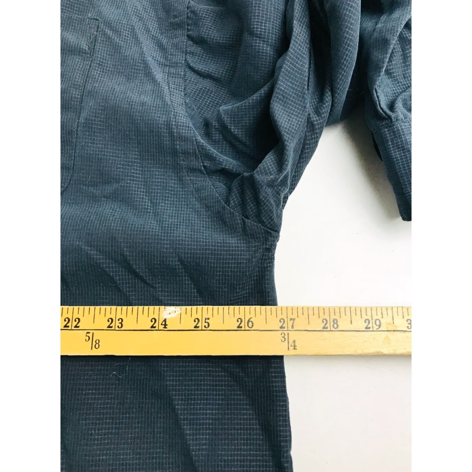 Vintage Knightsbridge Shirt Mens XL Dark Gray Button-Up Long Sleeve Pocket Size US XL / EU 56 / 4 - 4 Thumbnail