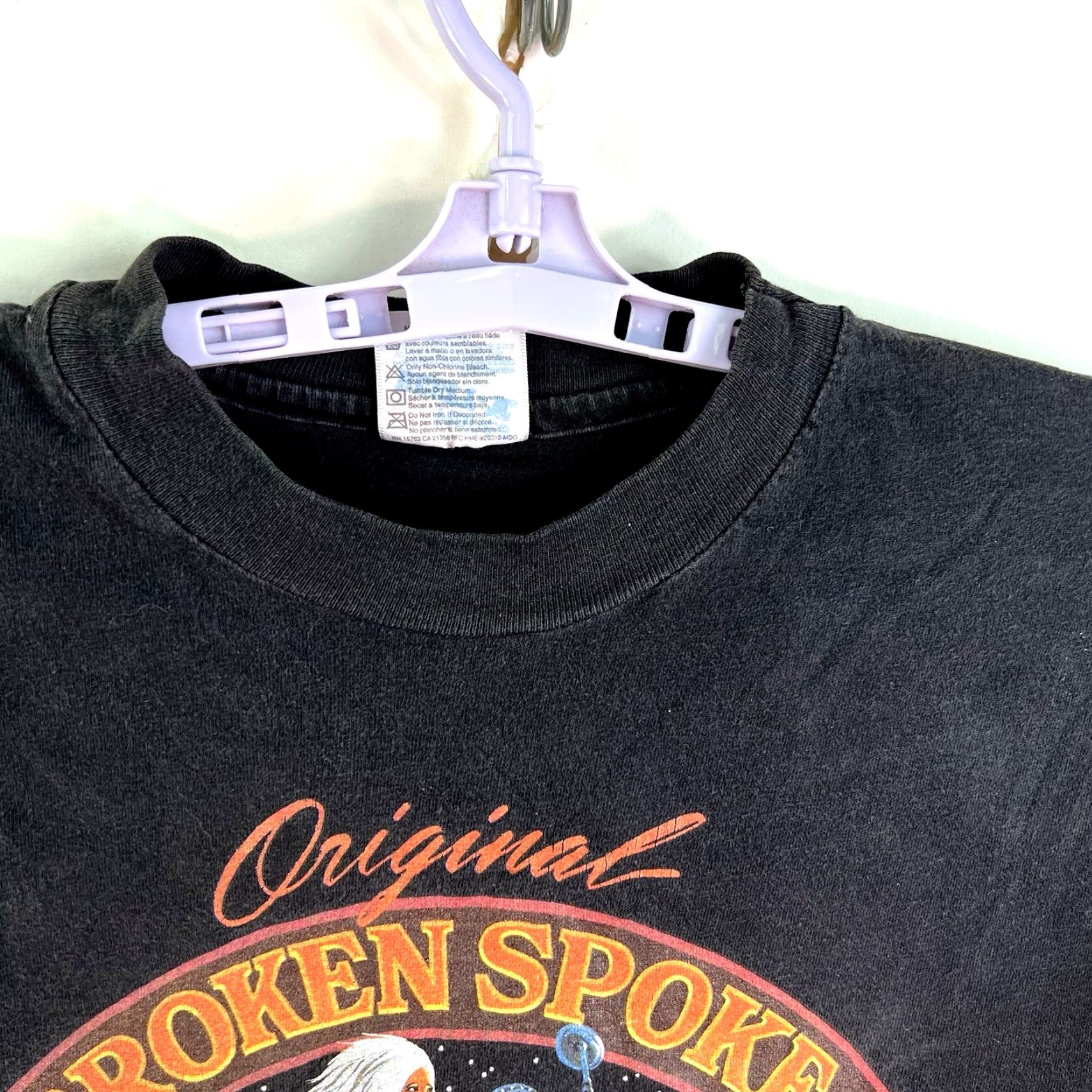 Vintage VINTAGE 80s Sturgis Rally T-Shirt Adult Large Black Biker Graphic Print Mens Size US L / EU 52-54 / 3 - 3 Thumbnail