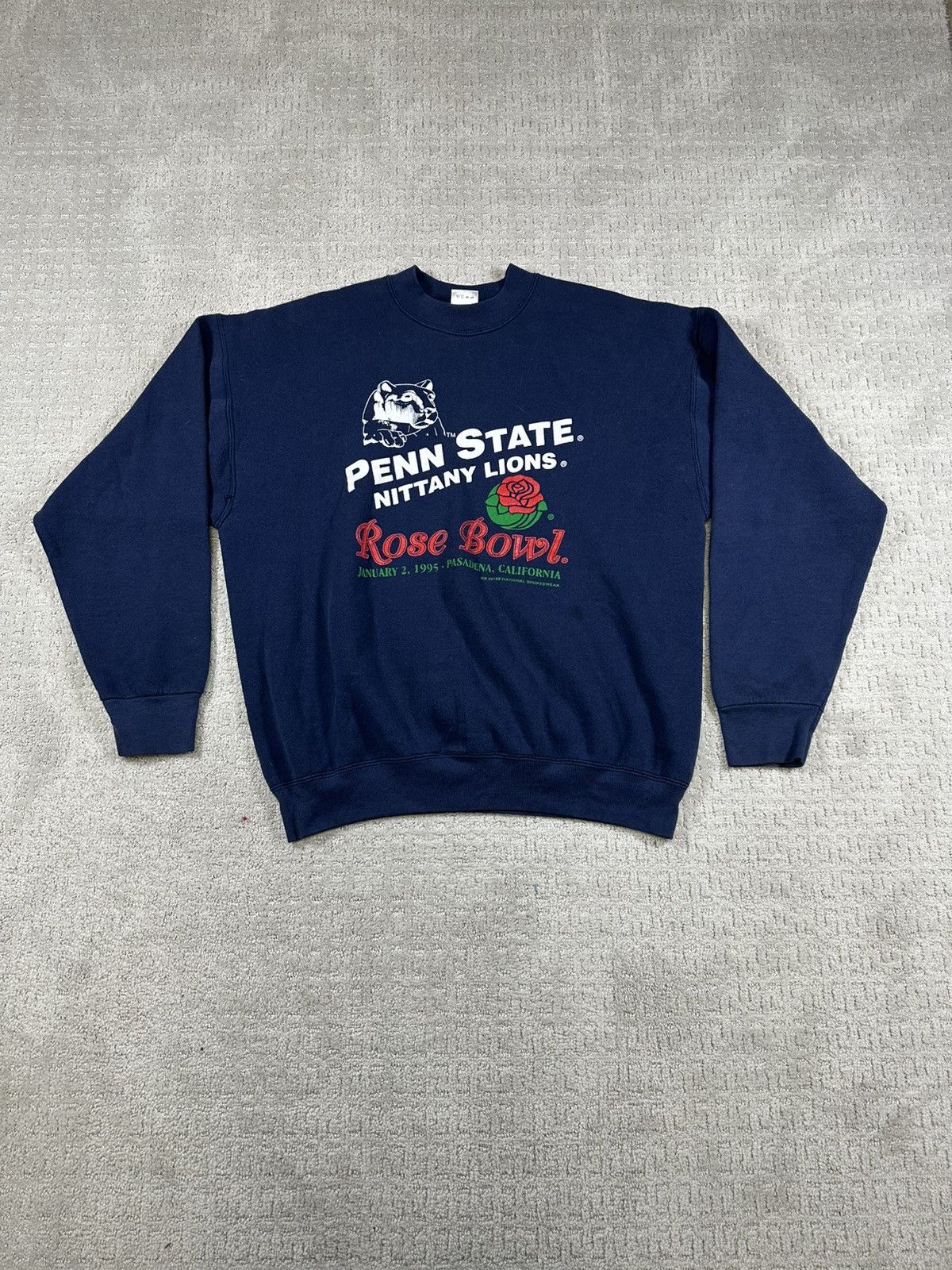 Other 1995 Penn State Rose Bowl Football Crewneck Size US XL / EU 56 / 4 - 1 Thumbnail