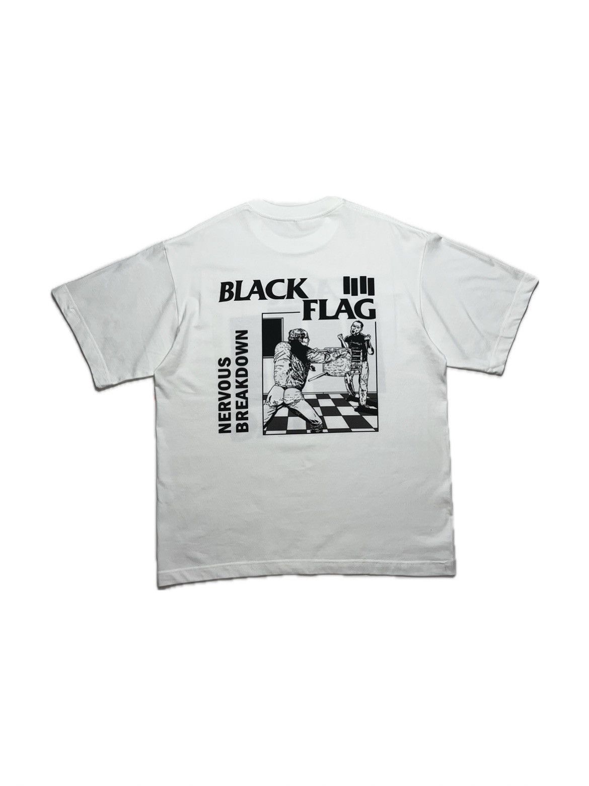 Black Flag Vintage 90s Black Flag Nervous Breakdown Tee XL Size US XL / EU 56 / 4 - 1 Thumbnail