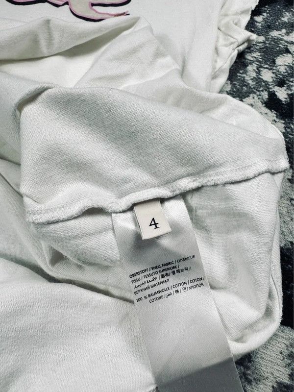 DOROTHEE SCHUMACHER Dorothee Schumacher T-shirt white freedom love pink L Size L / US 10 / IT 46 - 7 Thumbnail