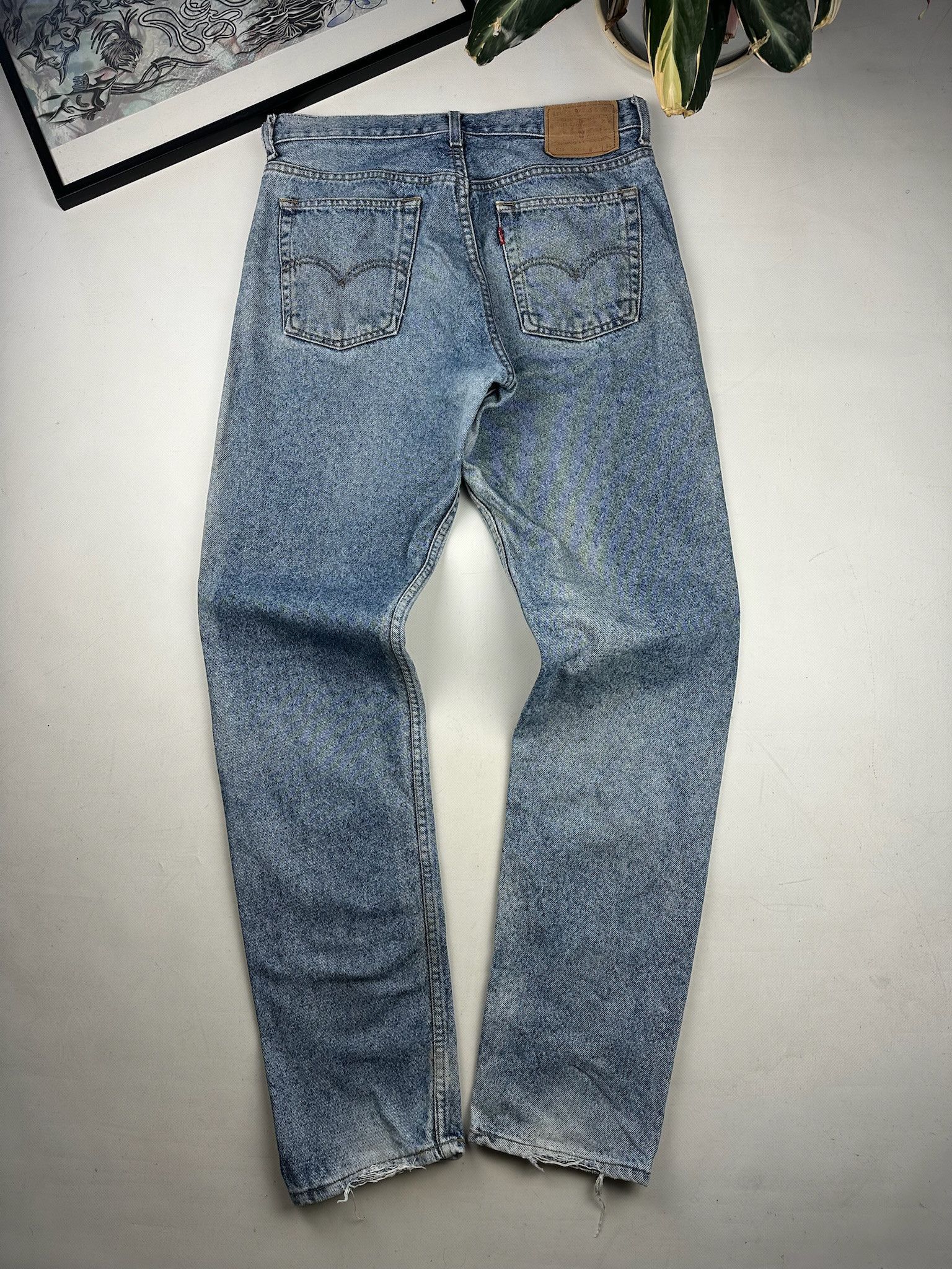 Levi's Vintage Levis 525 Light Wash Jeans Size US 33 - 15 Thumbnail