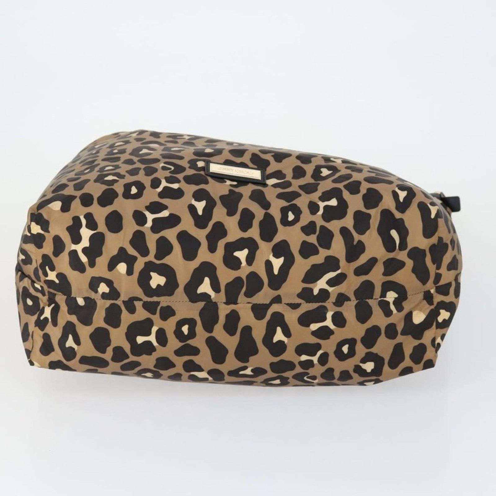 Jimmy Choo Jimmy Choo Leopard Print Nylon Tote Bag with Baby pouch Size ONE SIZE - 5 Thumbnail