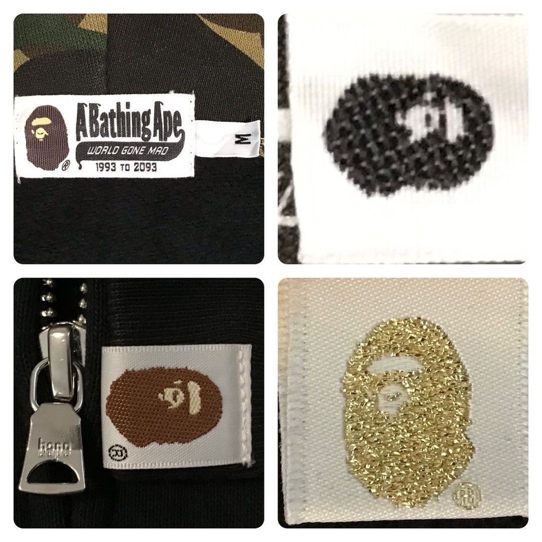 Bape BAPE LOGO 1st camo full zip hoodie a bathing ape Size US M / EU 48-50 / 2 - 6 Thumbnail
