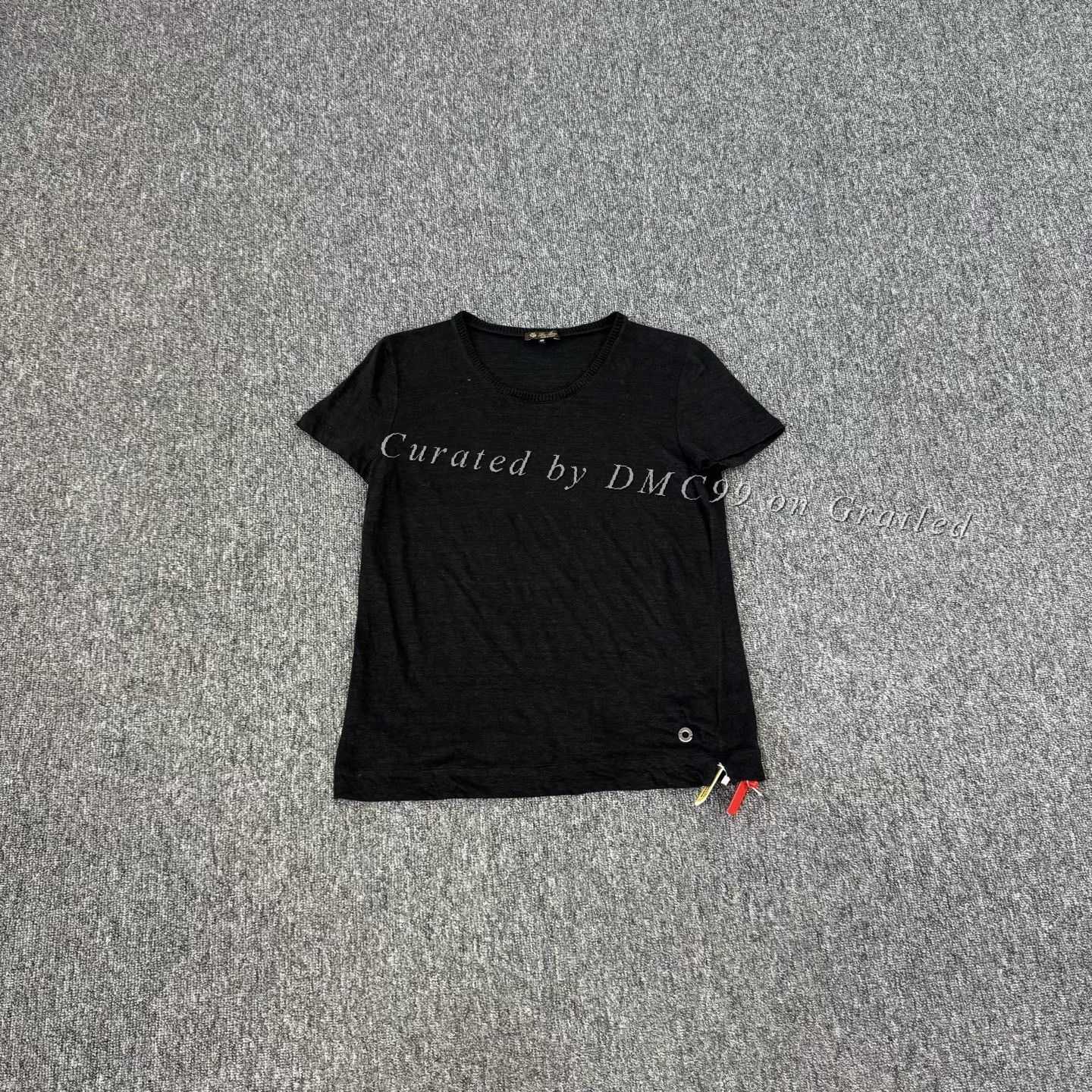 Loro Piana Loro Piana Silk Wool Logo Short-Sleeve T-shirt Size US S / EU 44-46 / 1 - 1 Thumbnail