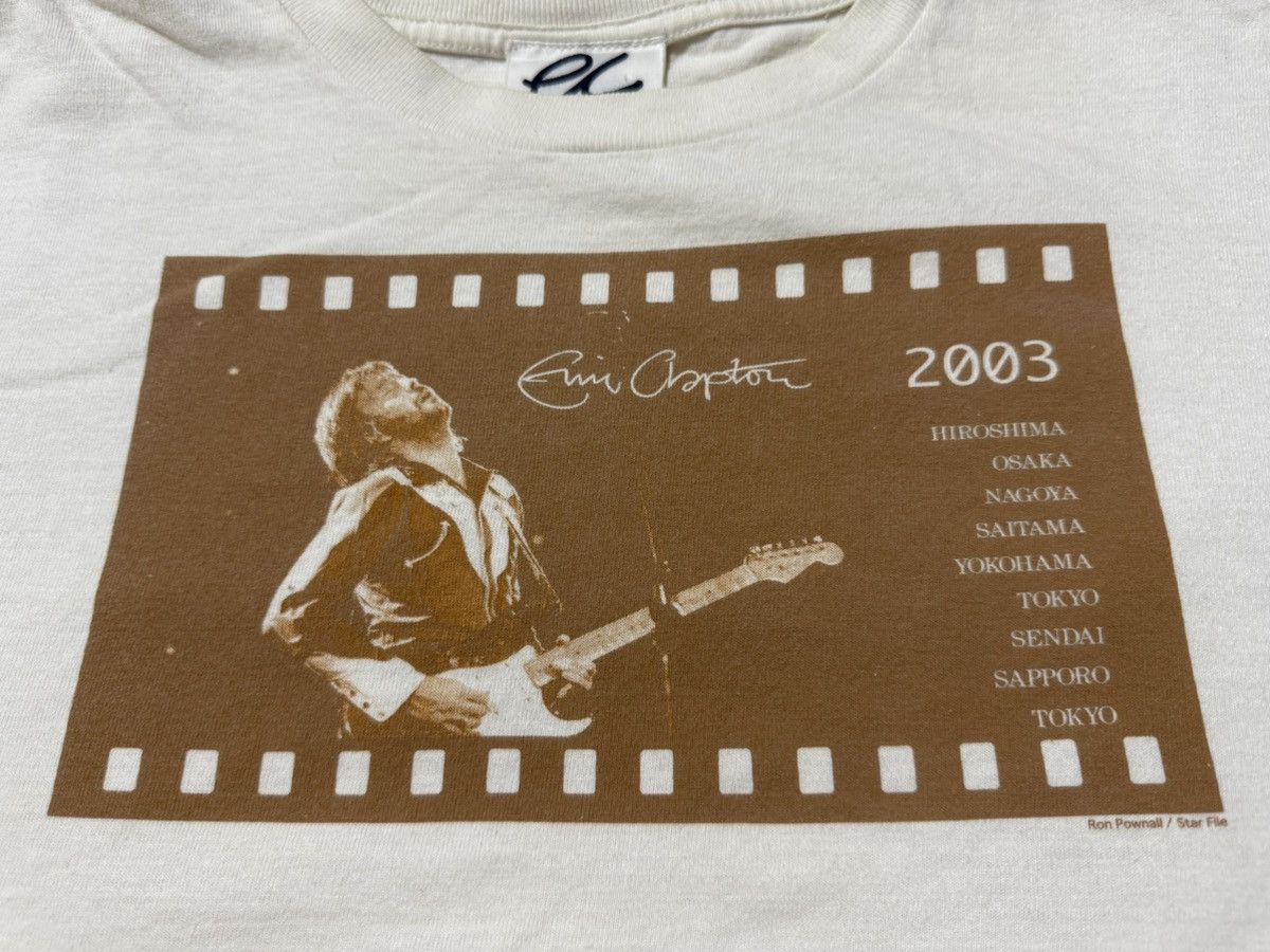 Band Tees × Vintage Vintage 2000s Eric Clapton Japan Tour T-Shirt Y2K Size US L / EU 52-54 / 3 - 2 Thumbnail