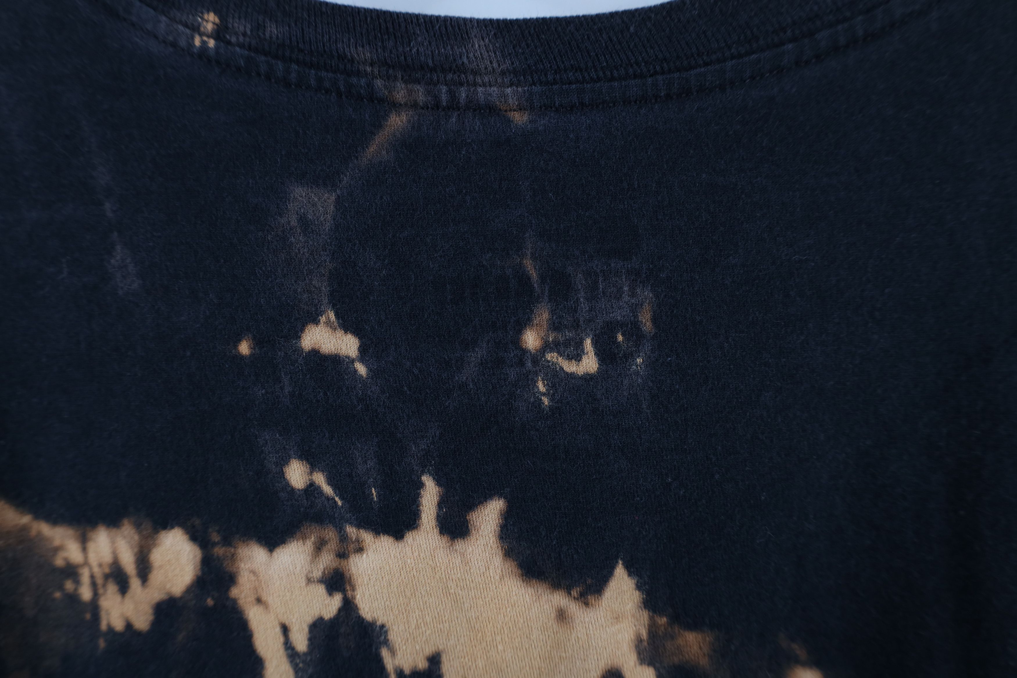Nike × Vintage Vintage Y2K Nike Swoosh Acid Wash Just Do It T-Shirt Black Size US S / EU 44-46 / 1 - 9 Thumbnail