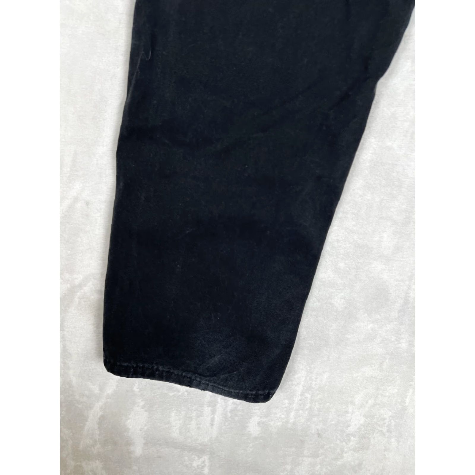 Dickies VINTAGE Dickies Double Knee Canvas Pants Mens 36x32 Black Straight Work Utility READ Size US 36 / EU 52 - 7 Thumbnail