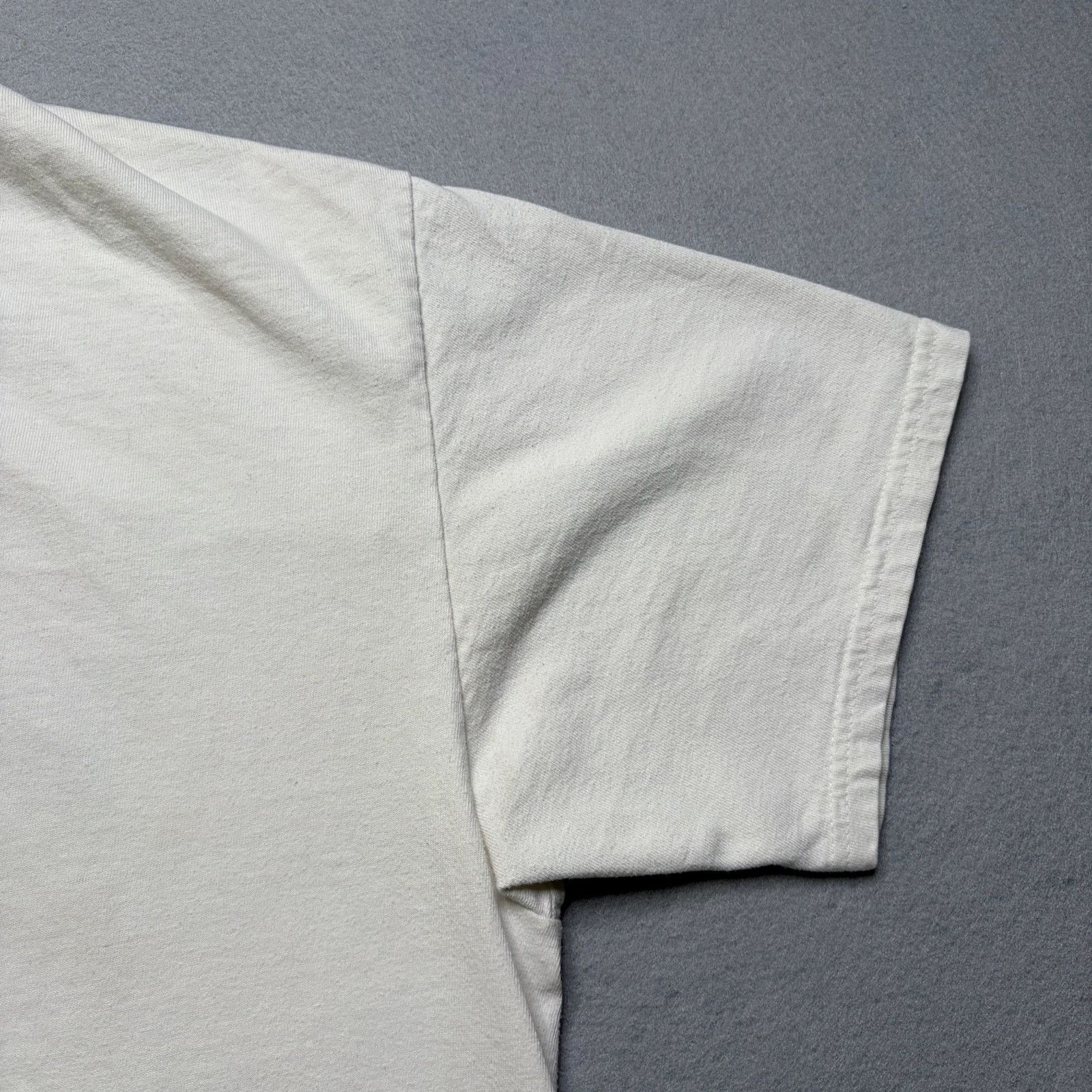 Hanes Vintage Capital America T Shirt Mens XL White Eagle USA 90s Size US XL / EU 56 / 4 - 8 Thumbnail