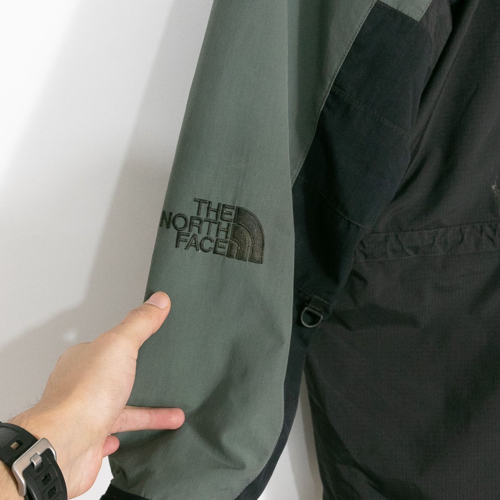 The North Face Vintage 90s The North Face Shell Jacket Mens Medium - Green Size US M / EU 48-50 / 2 - 13 Thumbnail