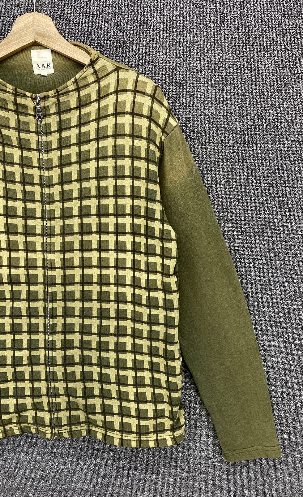 Yohji Yamamoto Vintage A.A.R Yohji Design Studio Shadows Plaid Jacket Size M / US 6-8 / IT 42-44 - 4 Thumbnail