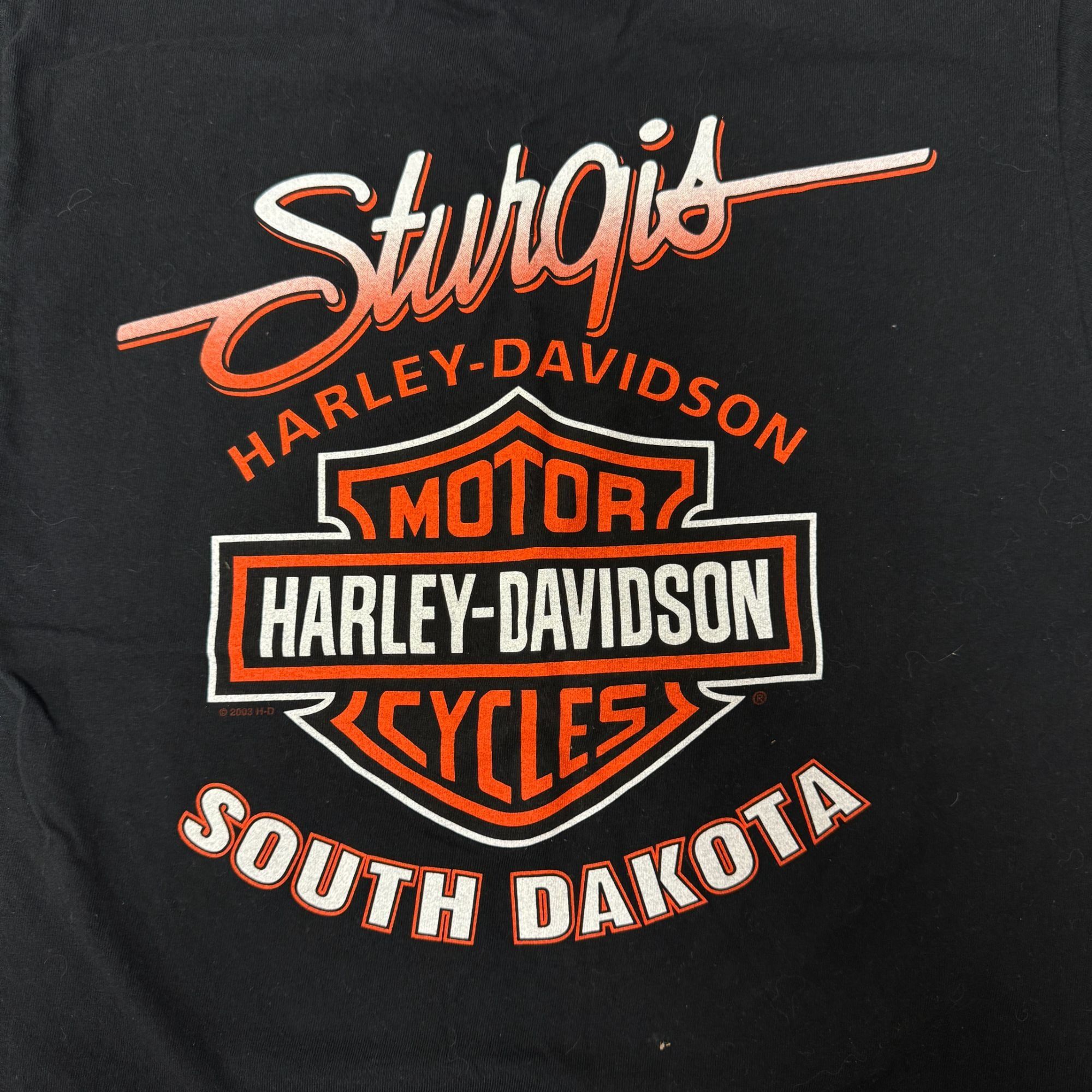 Harley Davidson NOS 2005 Black Hills Rally 65th Anniversary Biker STRUGIS T Size US S / EU 44-46 / 1 - 5 Thumbnail