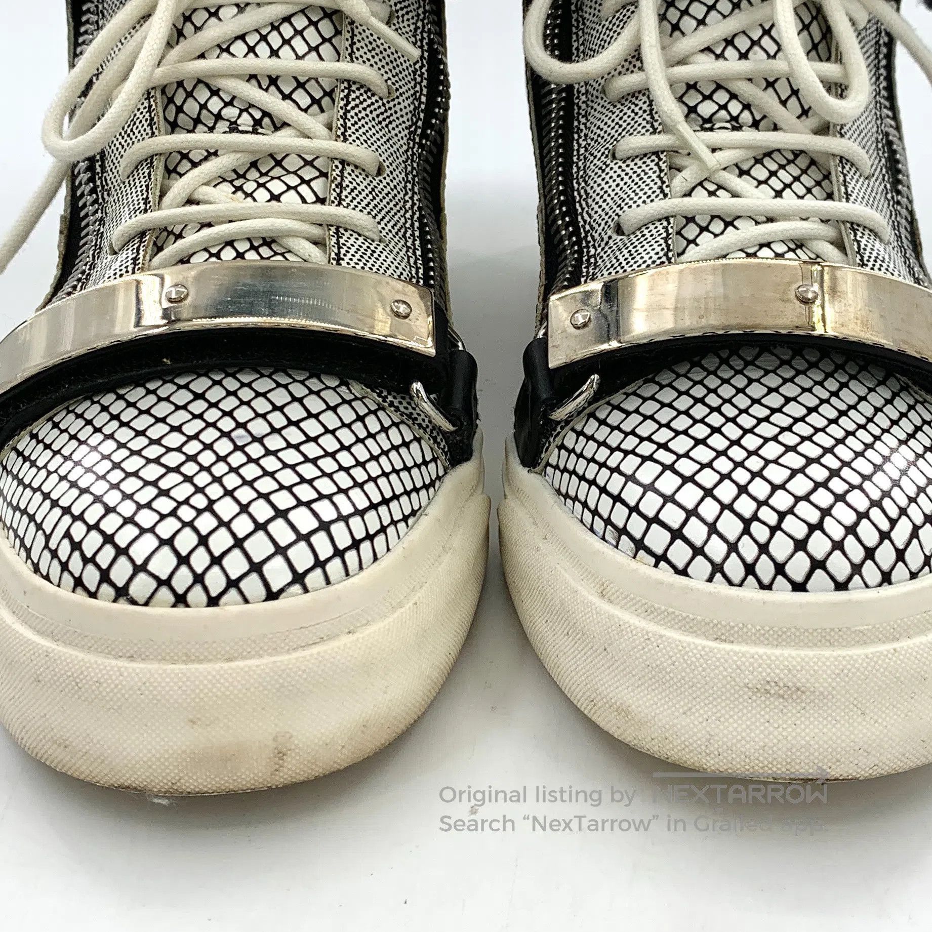 Giuseppe Zanotti Giuseppe Zanotti Colorful snake pattern double zipper desi Size US 7 / EU 40 - 9 Thumbnail