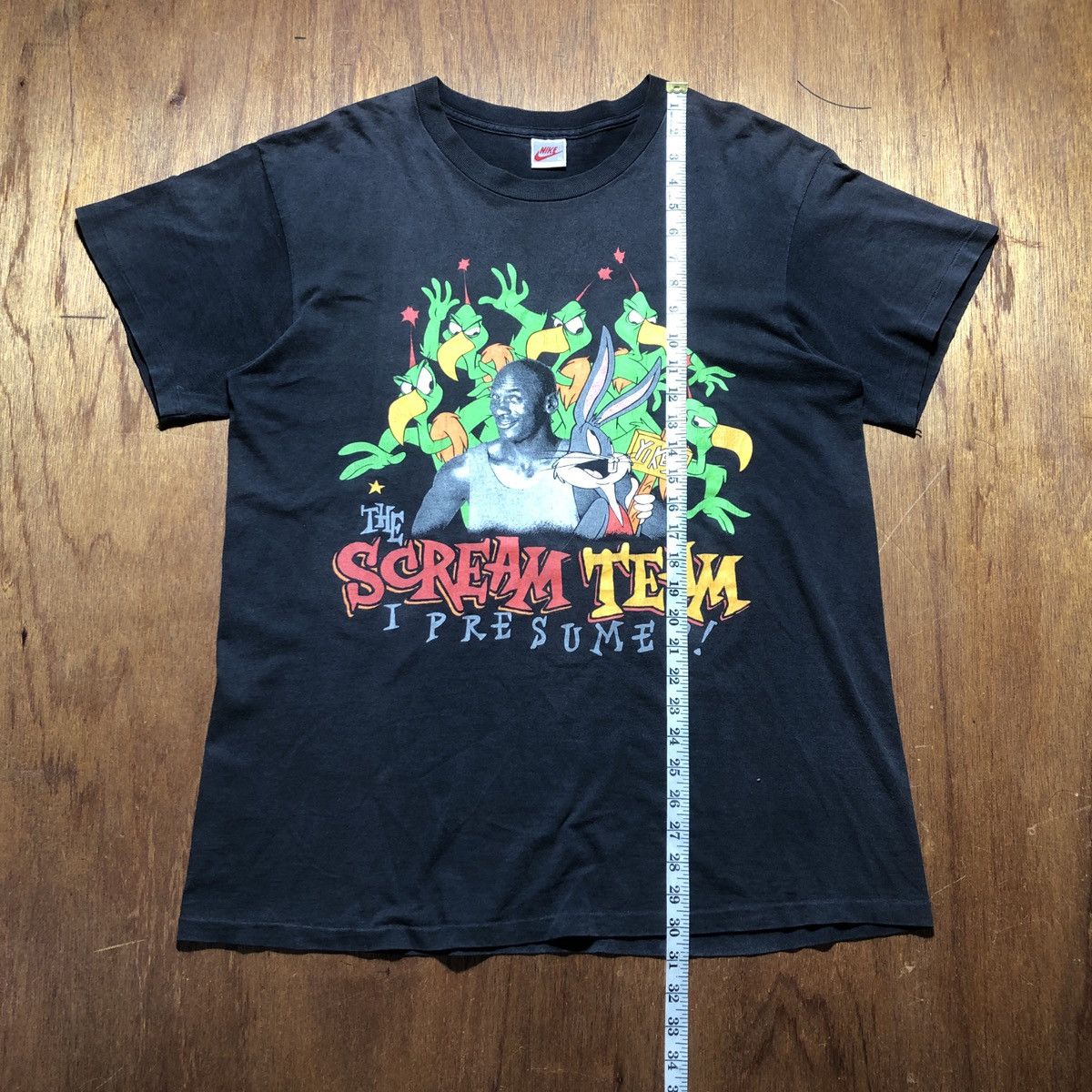 Nike × Vintage Vintage Nike Spacejam “The Scream Team I Presume?” Size US XL / EU 56 / 4 - 12 Thumbnail