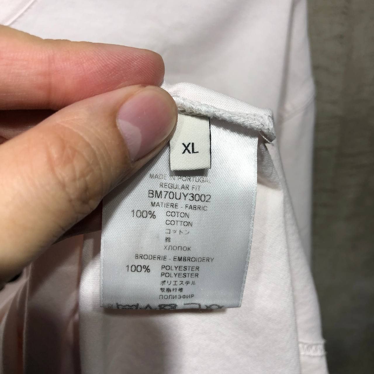 Givenchy Givenchy SS20 Embroidered tee Size US XL / EU 56 / 4 - 7 Thumbnail