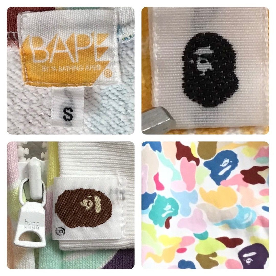 Bape 🔥Vintage BAPE Multi camo full zip hoodie a bathing ape NIGO Size US S / EU 44-46 / 1 - 5 Thumbnail