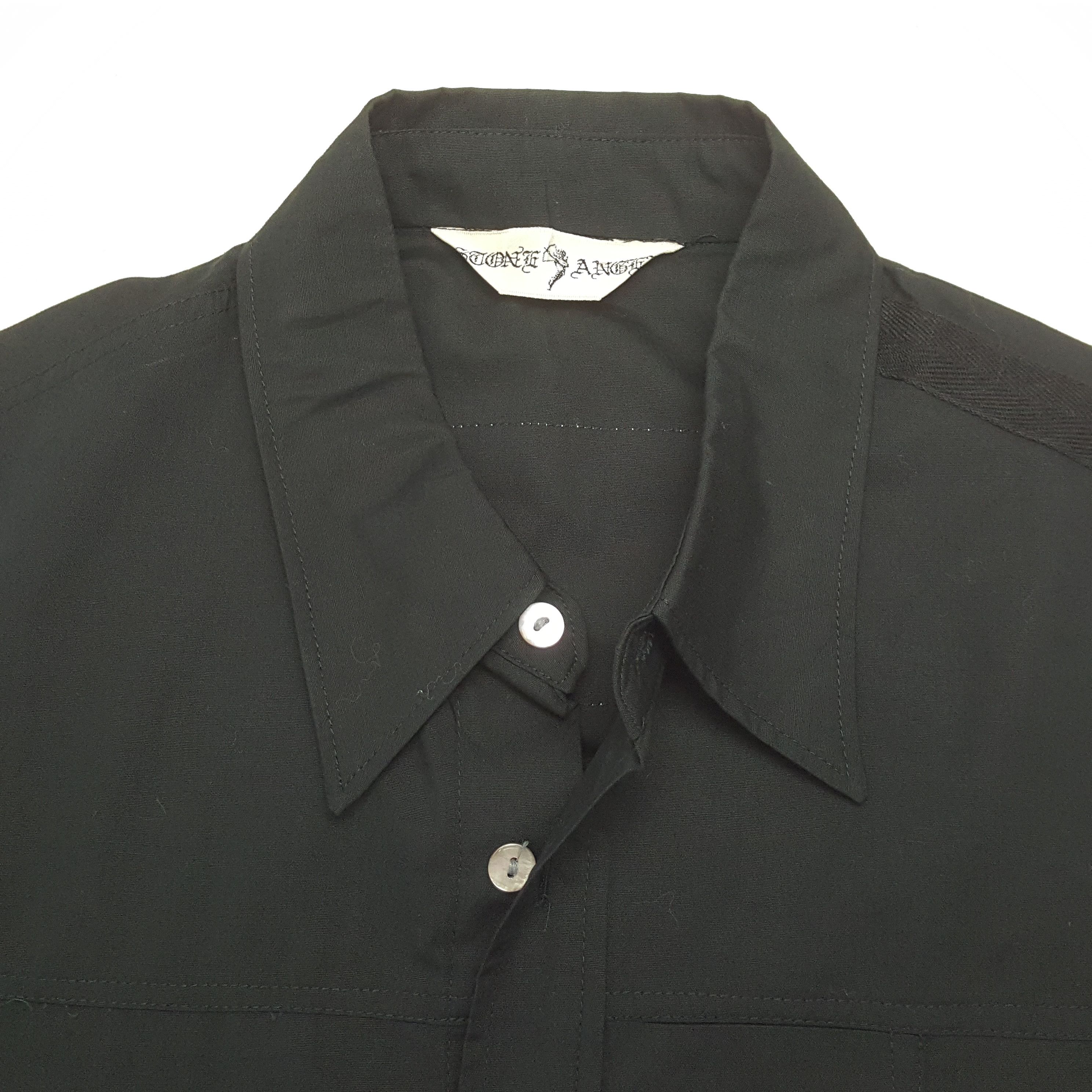 Vintage Stoneangel Skullhead Fashion Style Shirt RR28 Size US S / EU 44-46 / 1 - 7 Thumbnail