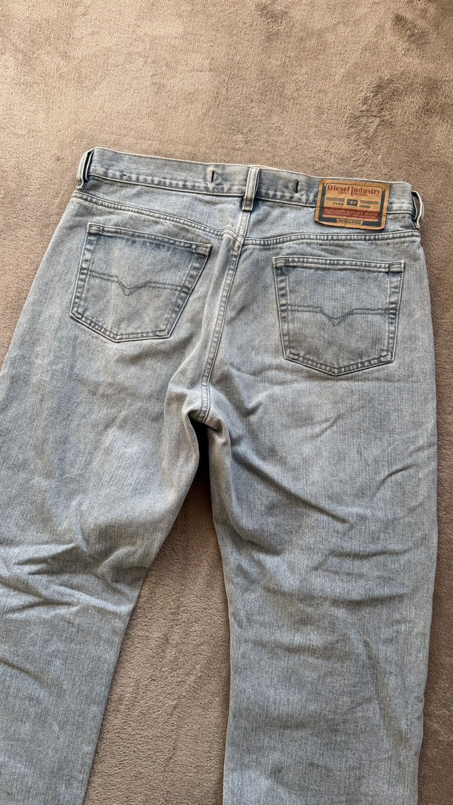 Vintage Diesel Kulter Straight washed Jeans y2k ysl polar supreme Size US 34 / EU 50 - 4 Thumbnail