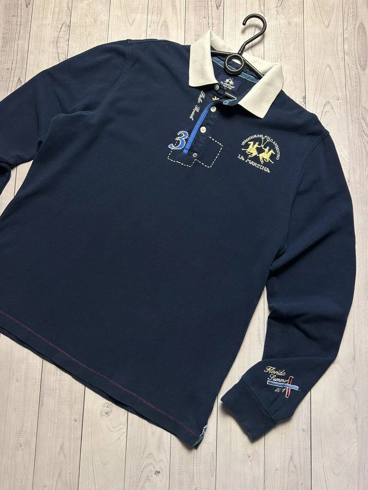 La Martina Vintage La Martina rugby jersey polo Argentina size L Size US L / EU 52-54 / 3 - 2 Thumbnail