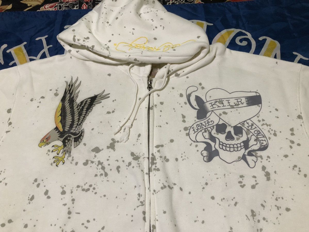 Christian Audigier Ed Hardy x Christian Audigier zipper hoodie zip Size US L / EU 52-54 / 3 - 2 Thumbnail