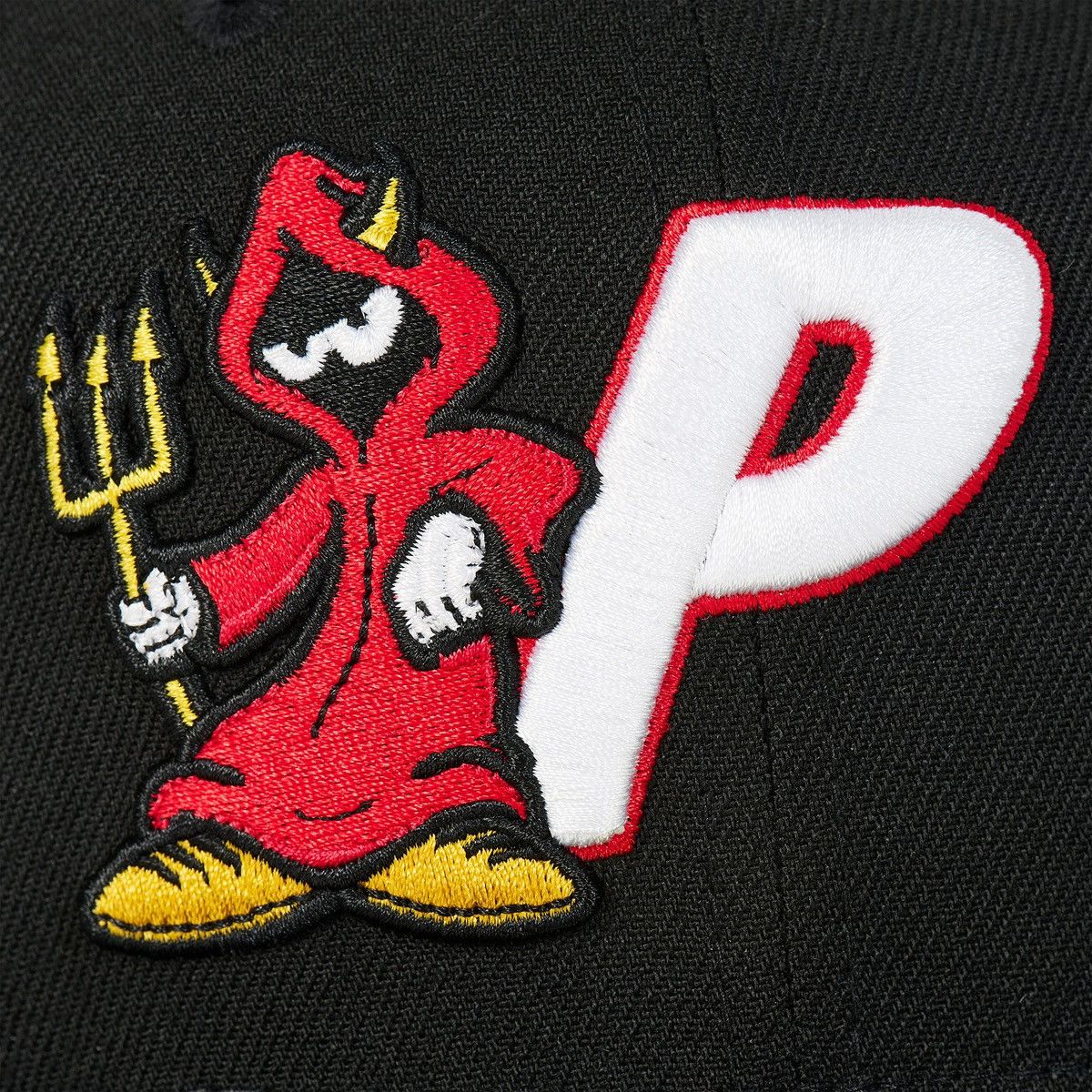New Era × Palace 7 3/4 Palace Right and Wrong P New Era Hat 59Fifty Black Size ONE SIZE - 5 Thumbnail